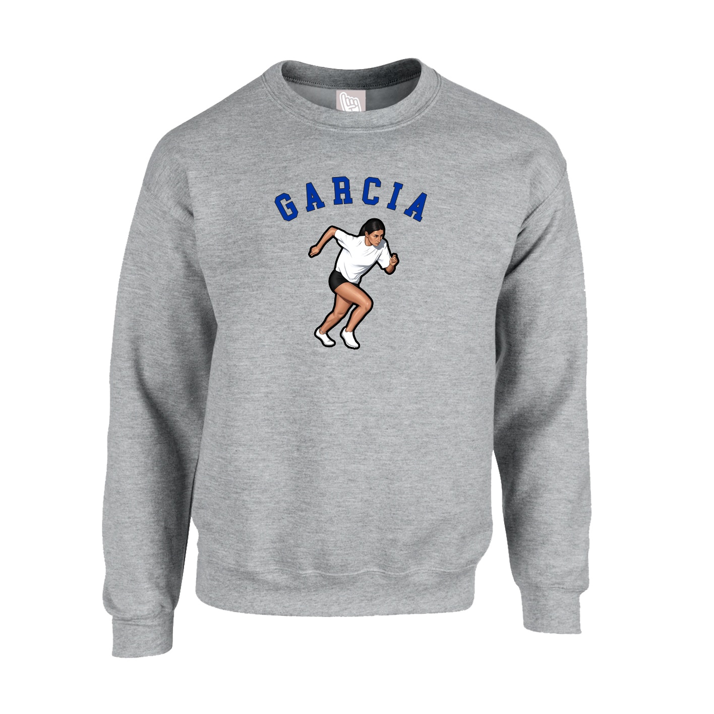 Fleece Crew — Shirsey Arch in Grey