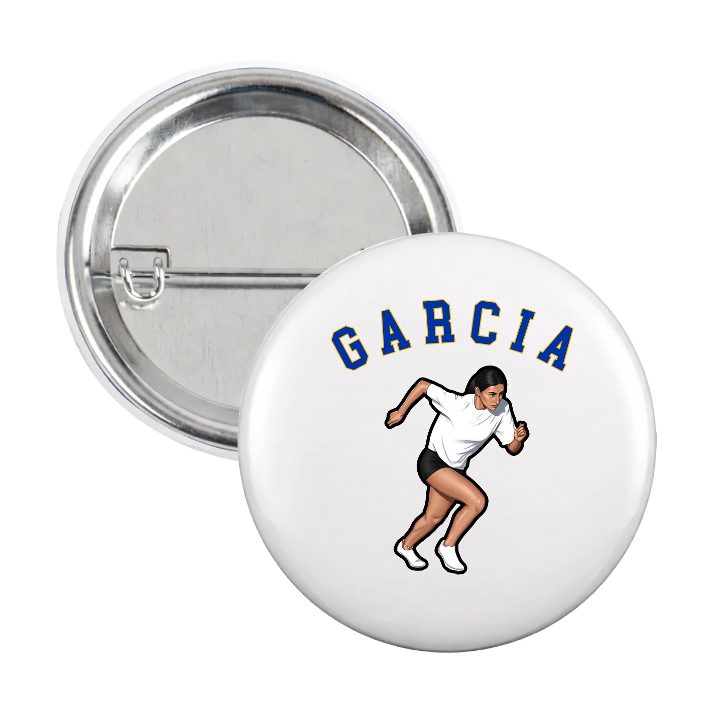 Game Day Button — Shirsey Arch in White
