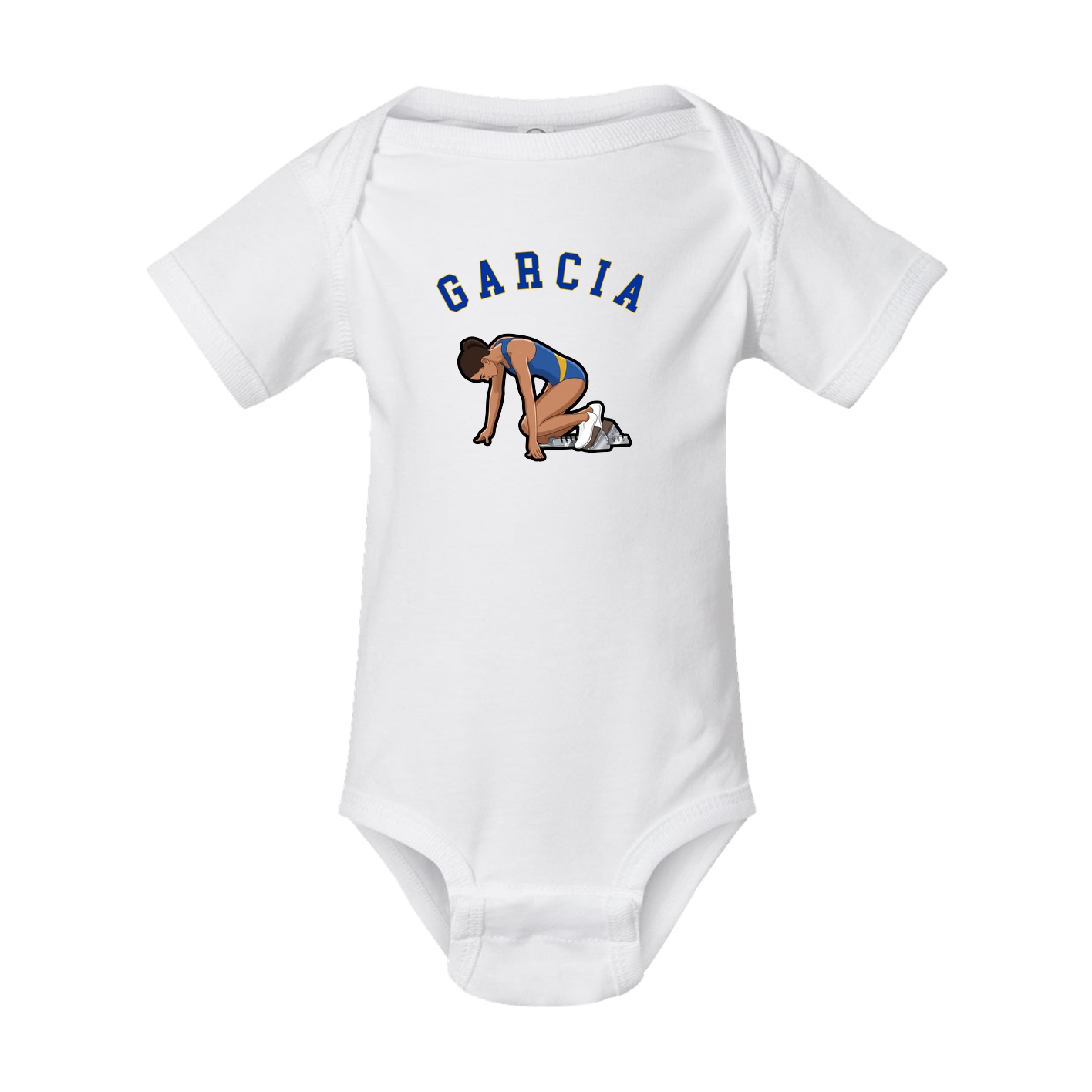 Baby Onesie — Shirsey Arch in White