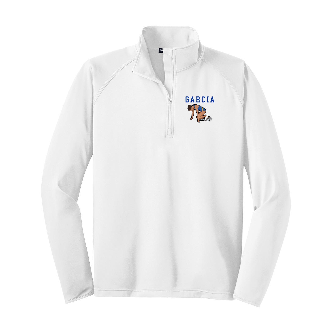 Q-Zip Pullover — Shirsey in White