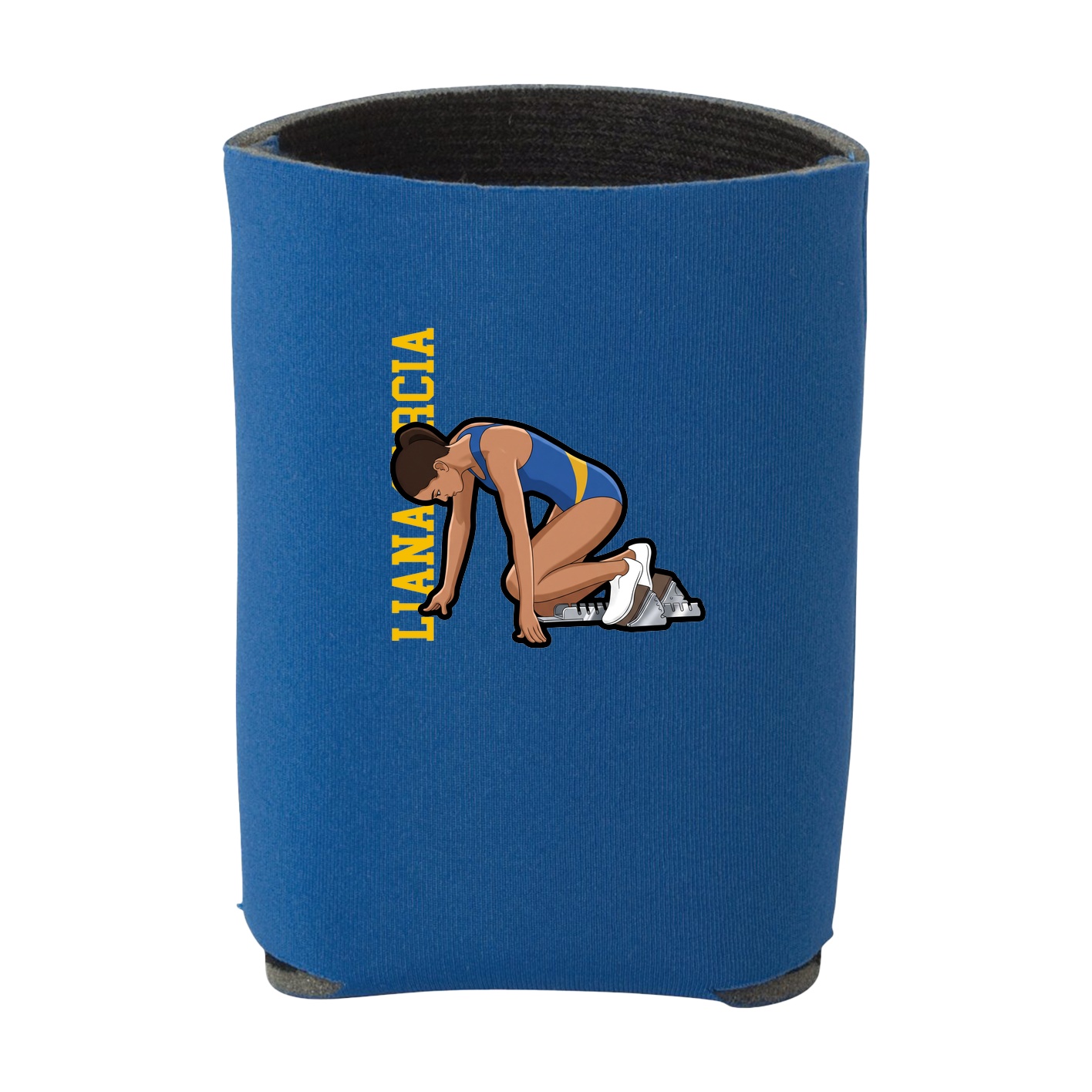 Can Holder — Name Vertical in Royal