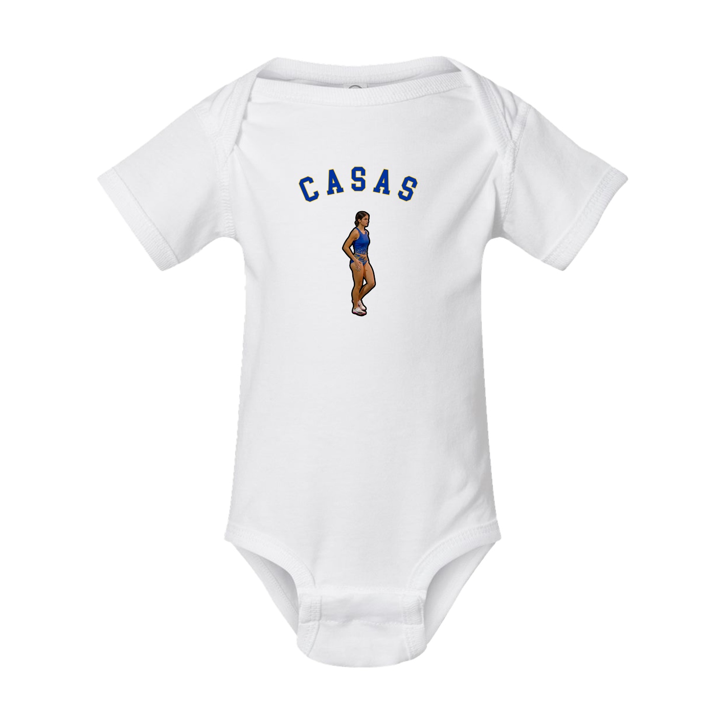 Baby Onesie — Shirsey Arch in White