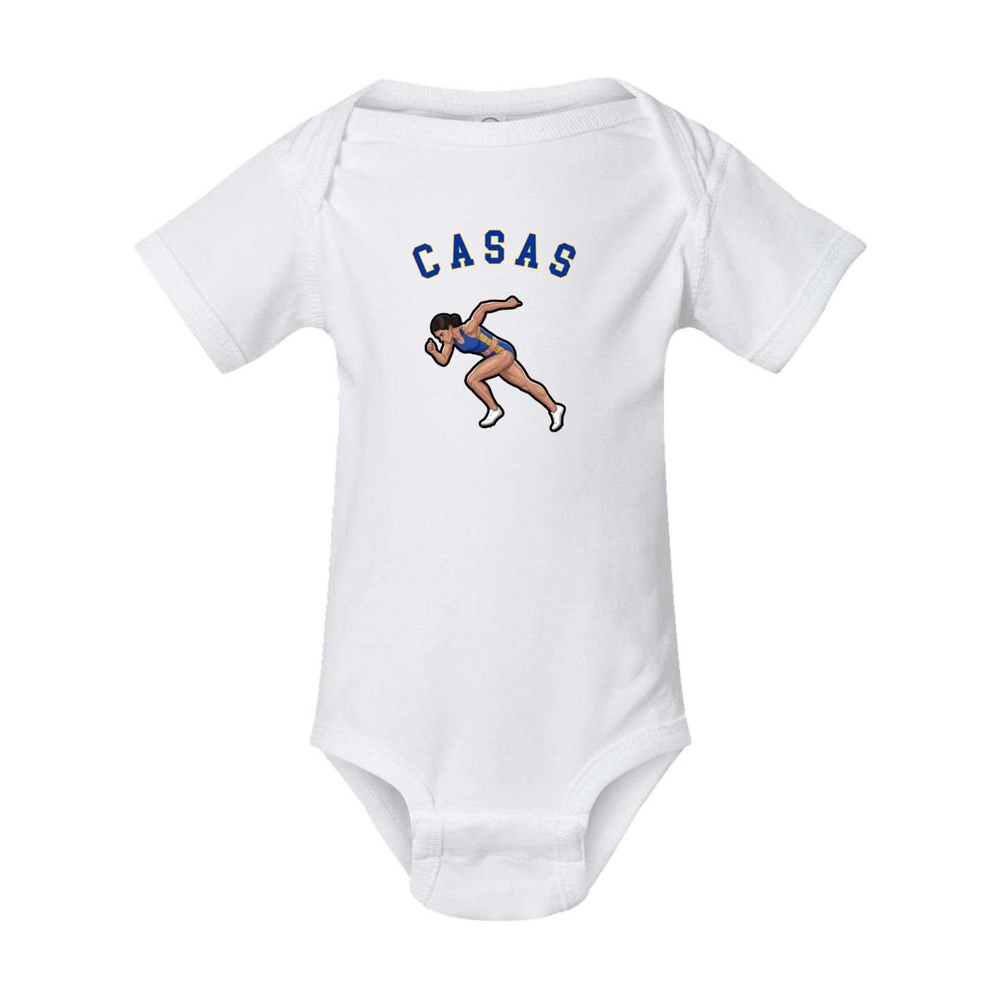 Baby Onesie — Shirsey Arch in White