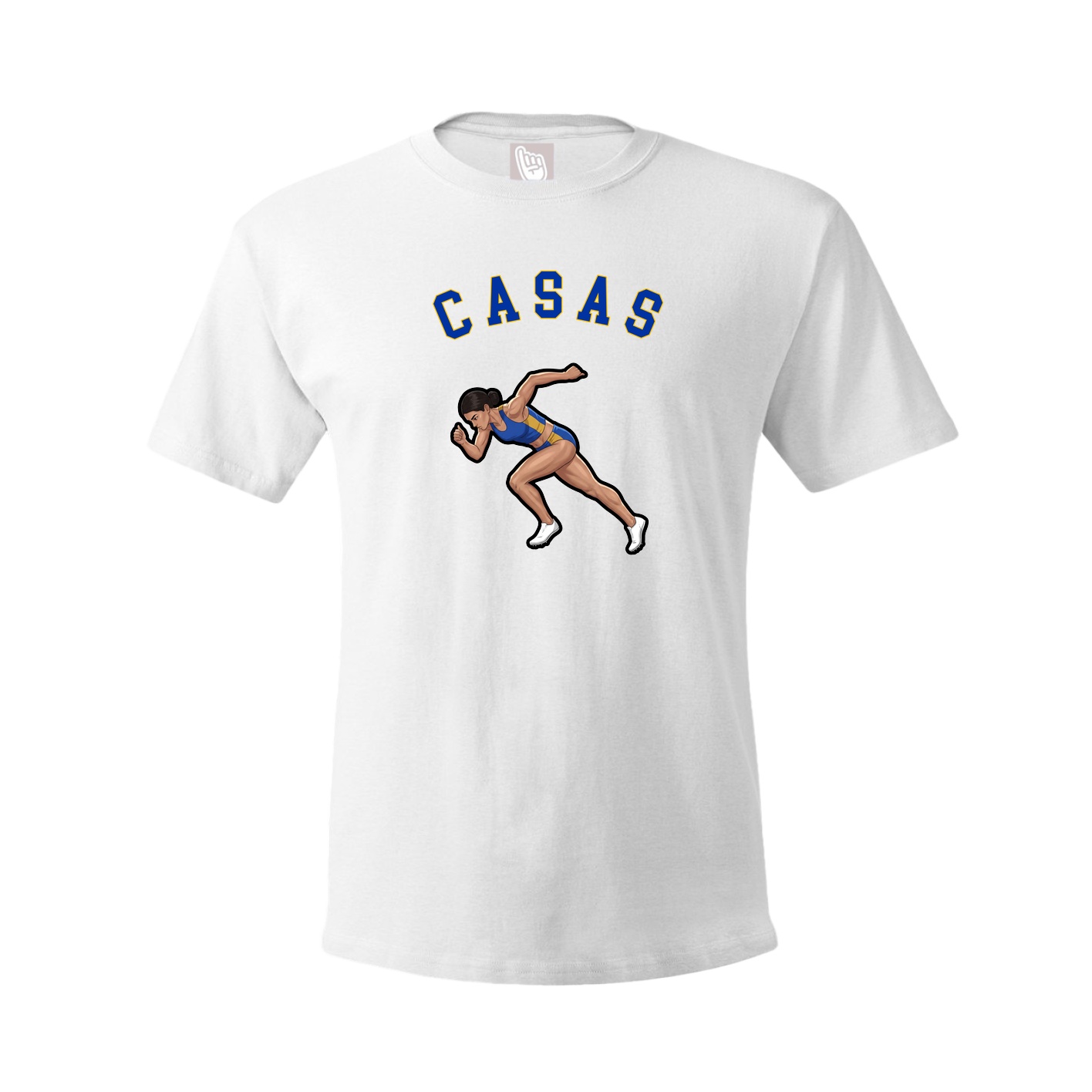 Youth Tee — Shirsey Arch in White