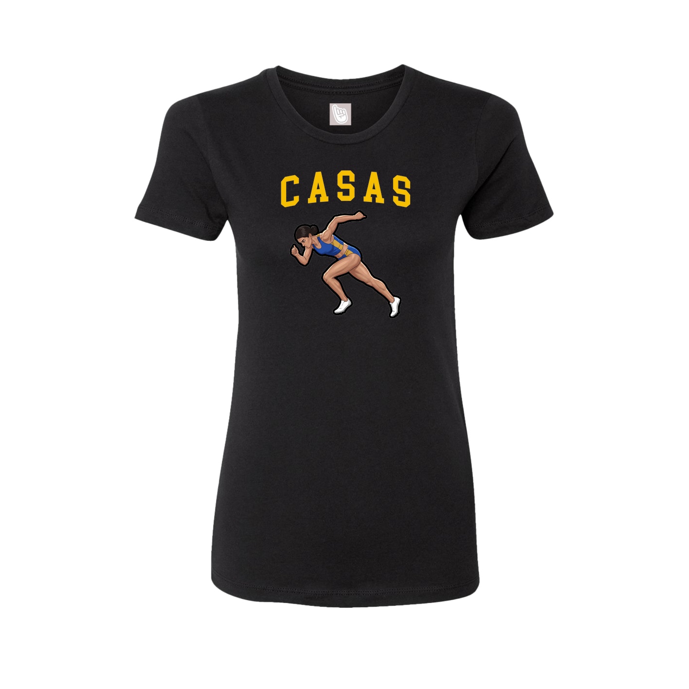 Fitted Women's Tee — Shirsey in Black
