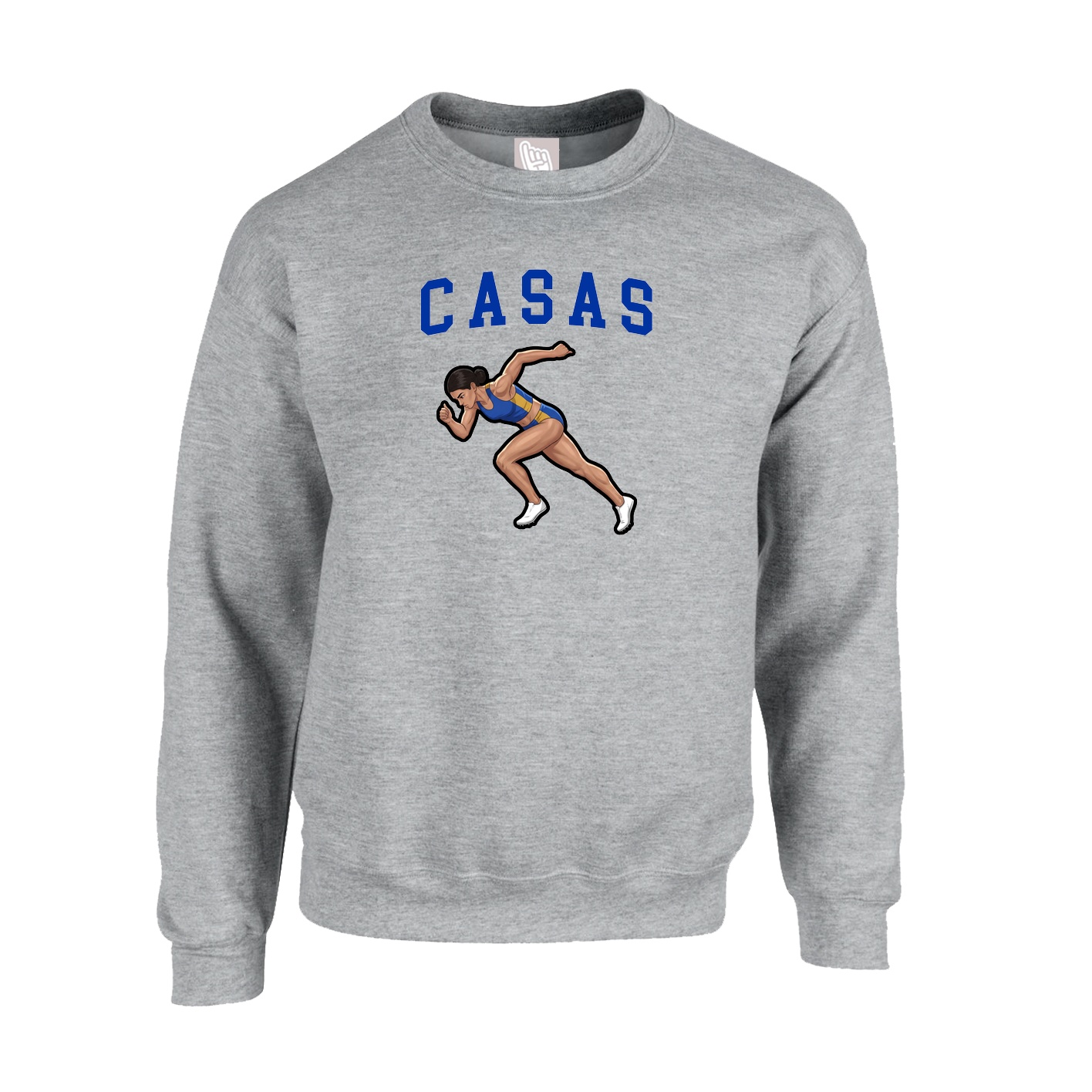 Fleece Crew — Shirsey in Grey