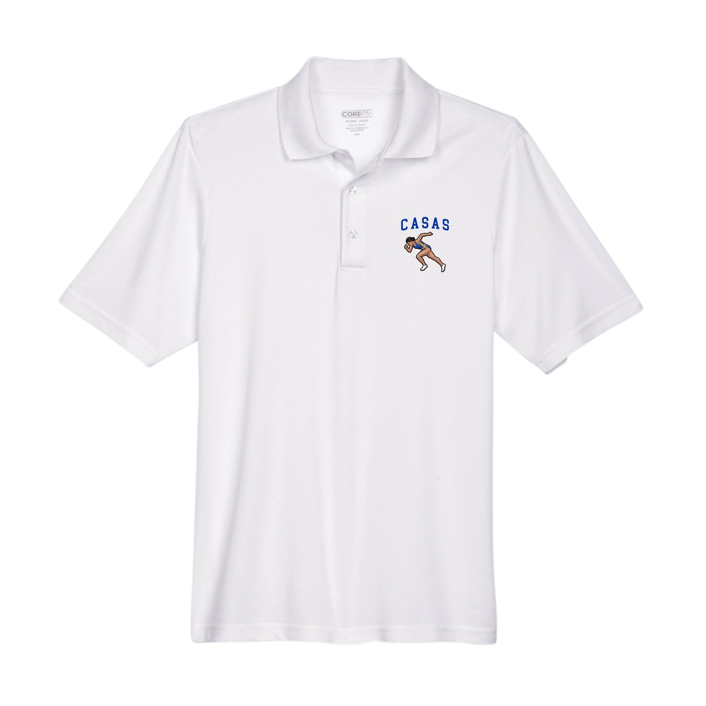 Performance Polo — Shirsey in White