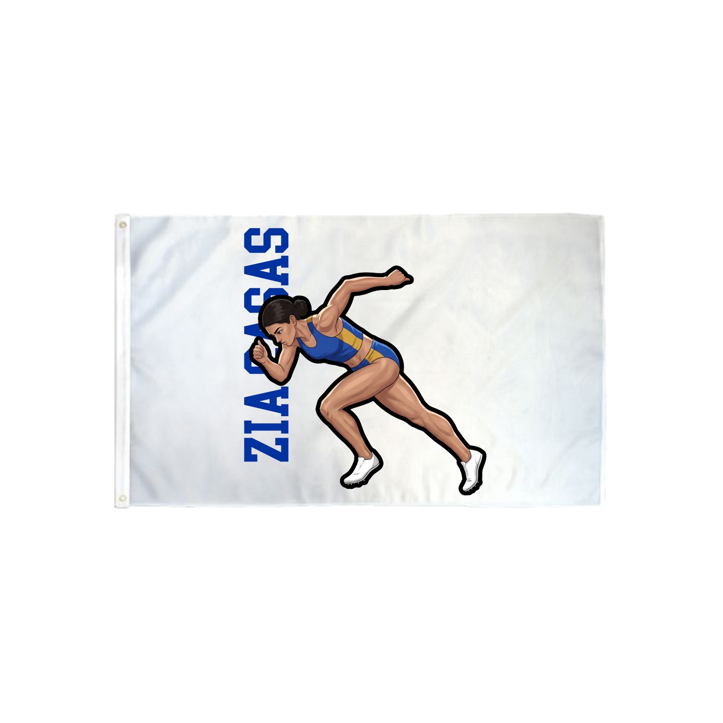 3x5 Flag — Name Vertical in Classic