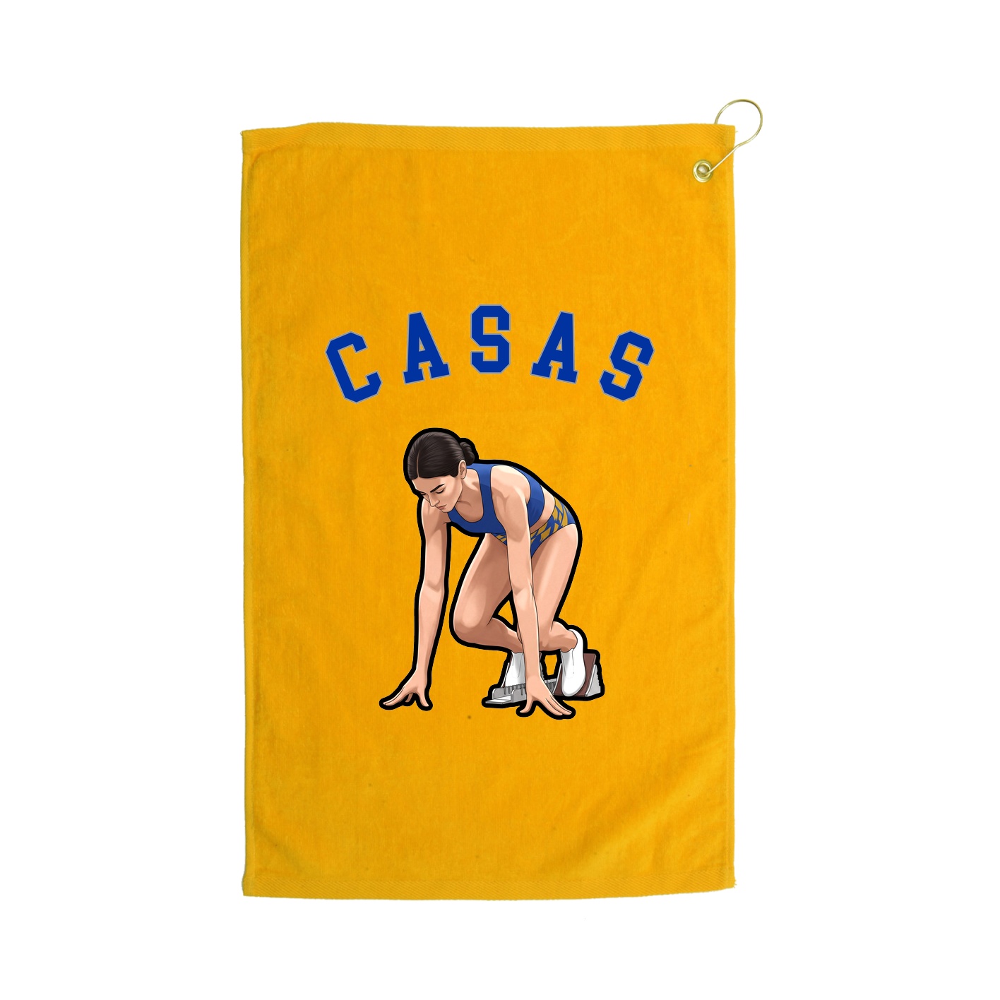 Golf Towel — Shirsey Arch in Gold