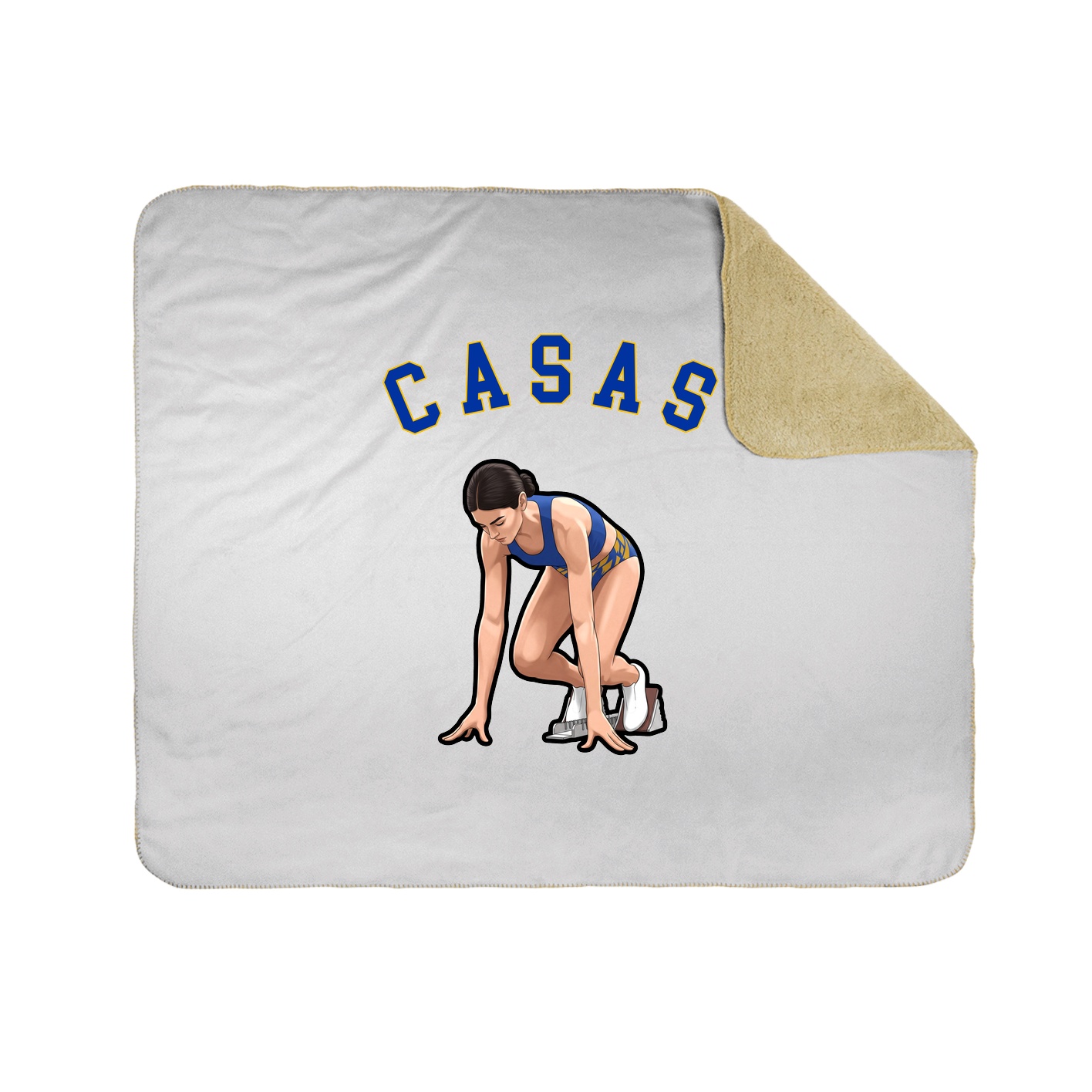 Throw Blanket — Shirsey Arch in White