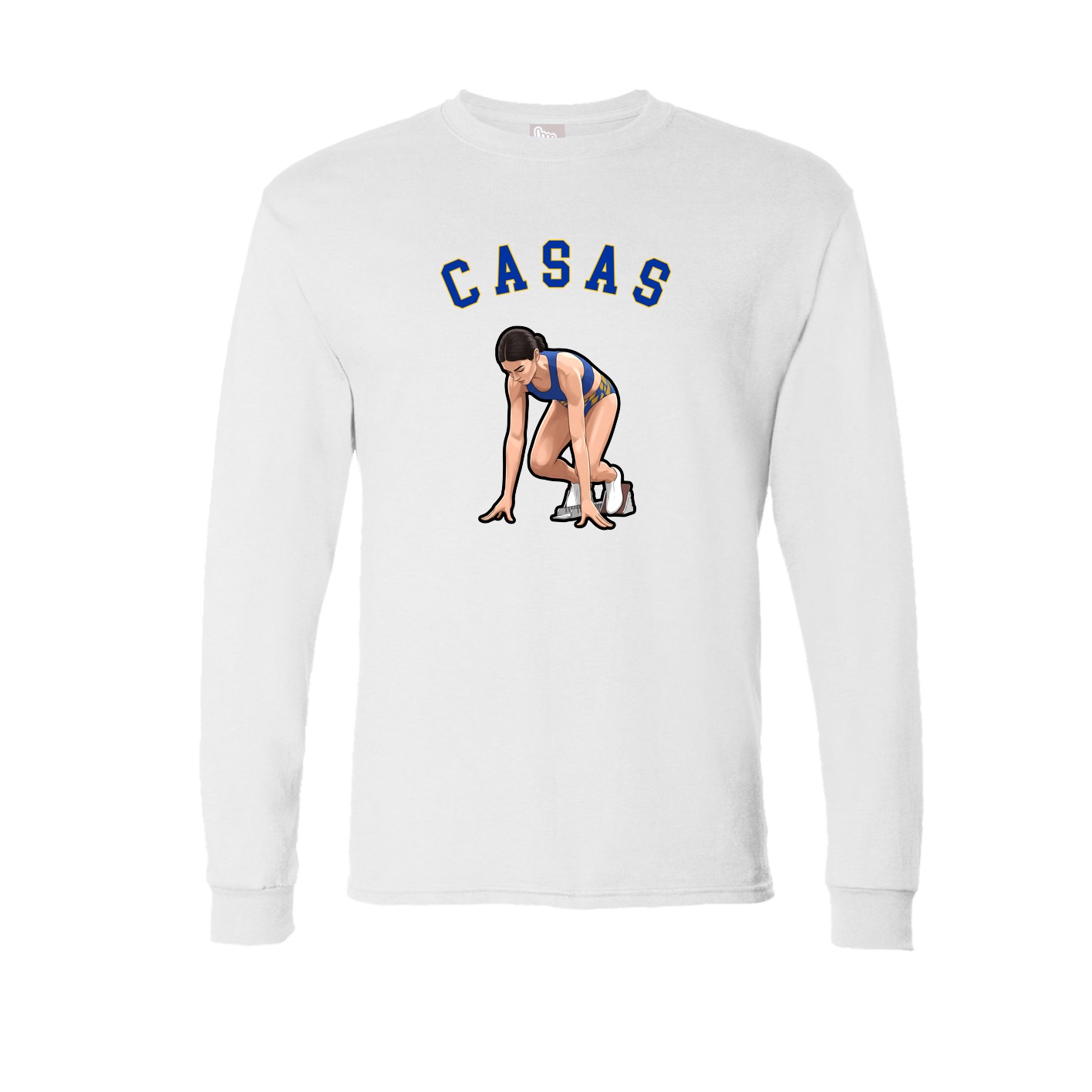 Long Sleeve Tee — Shirsey Arch in White
