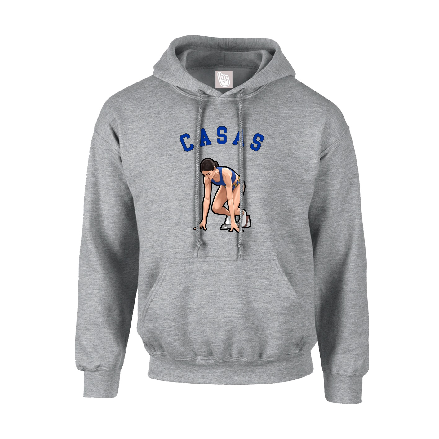 Youth Hoodie — Shirsey Arch in Grey