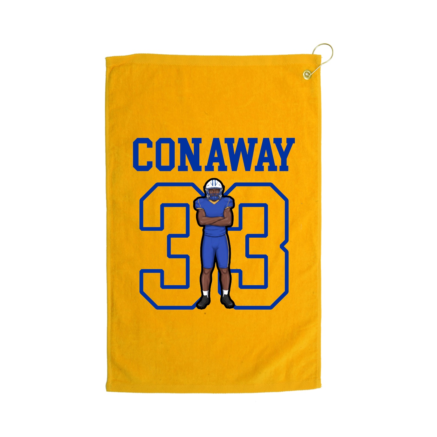 Golf Towel — Shirsey in Gold