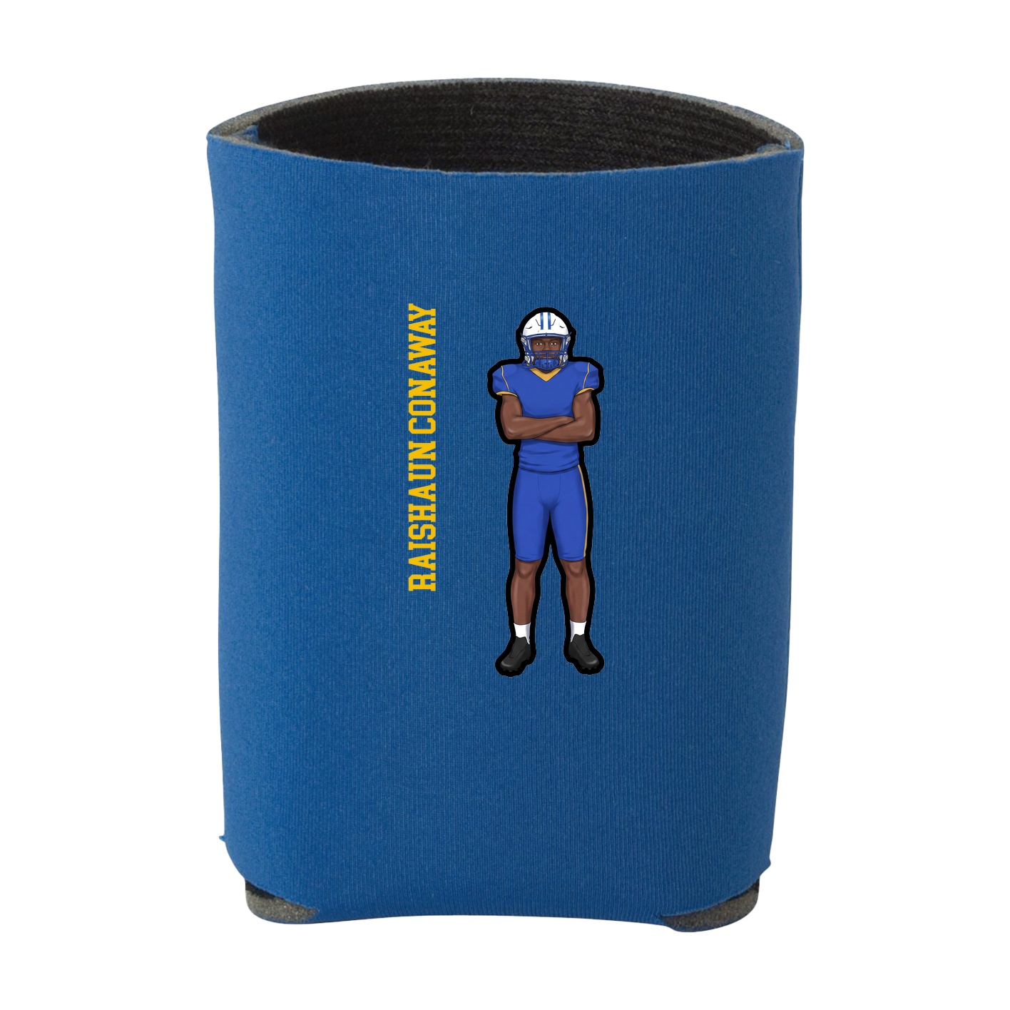 Can Holder — Name Vertical in Royal