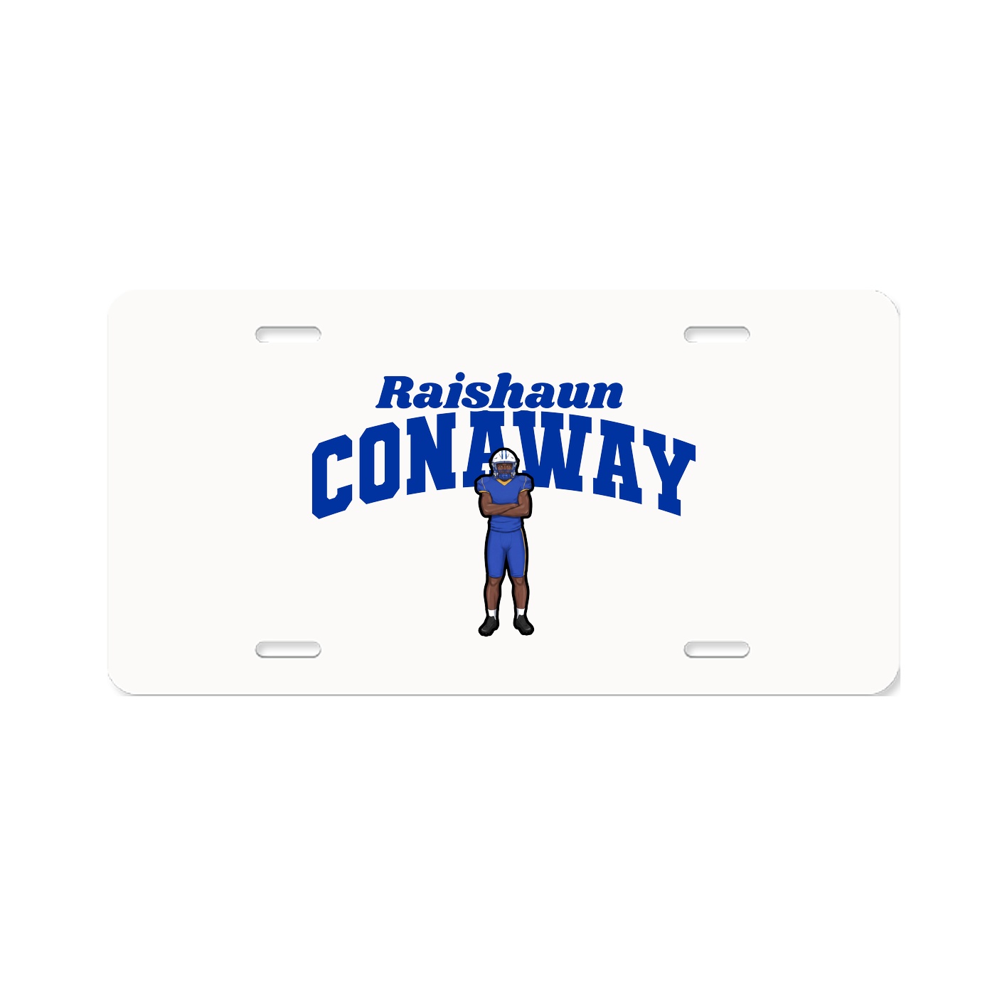 License Plate — Signature Arch in Classic