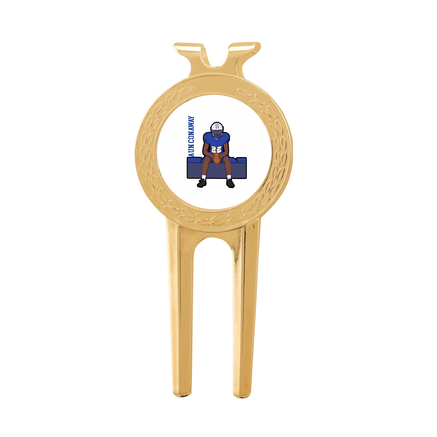 Divot Tool with Ball Marker — Name Vertical in Classic