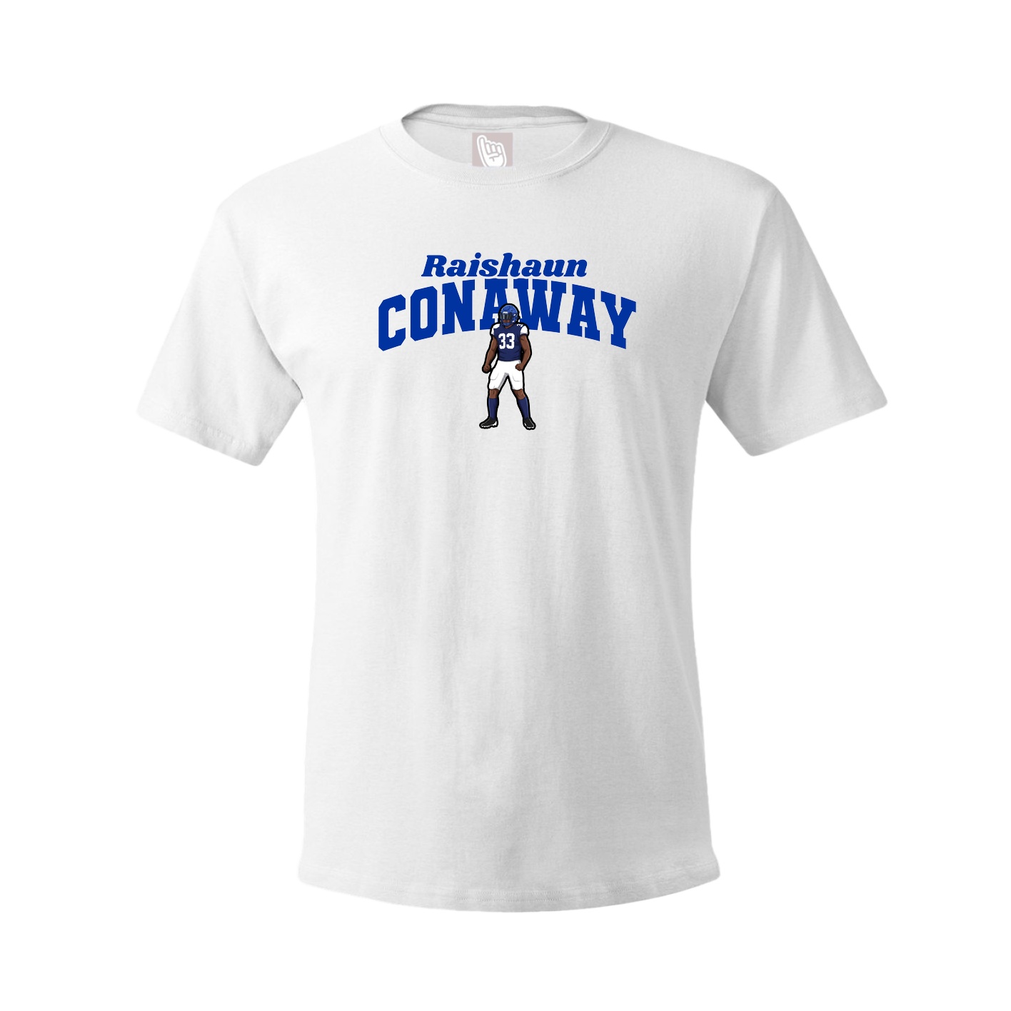Youth Tee — Signature Arch in White