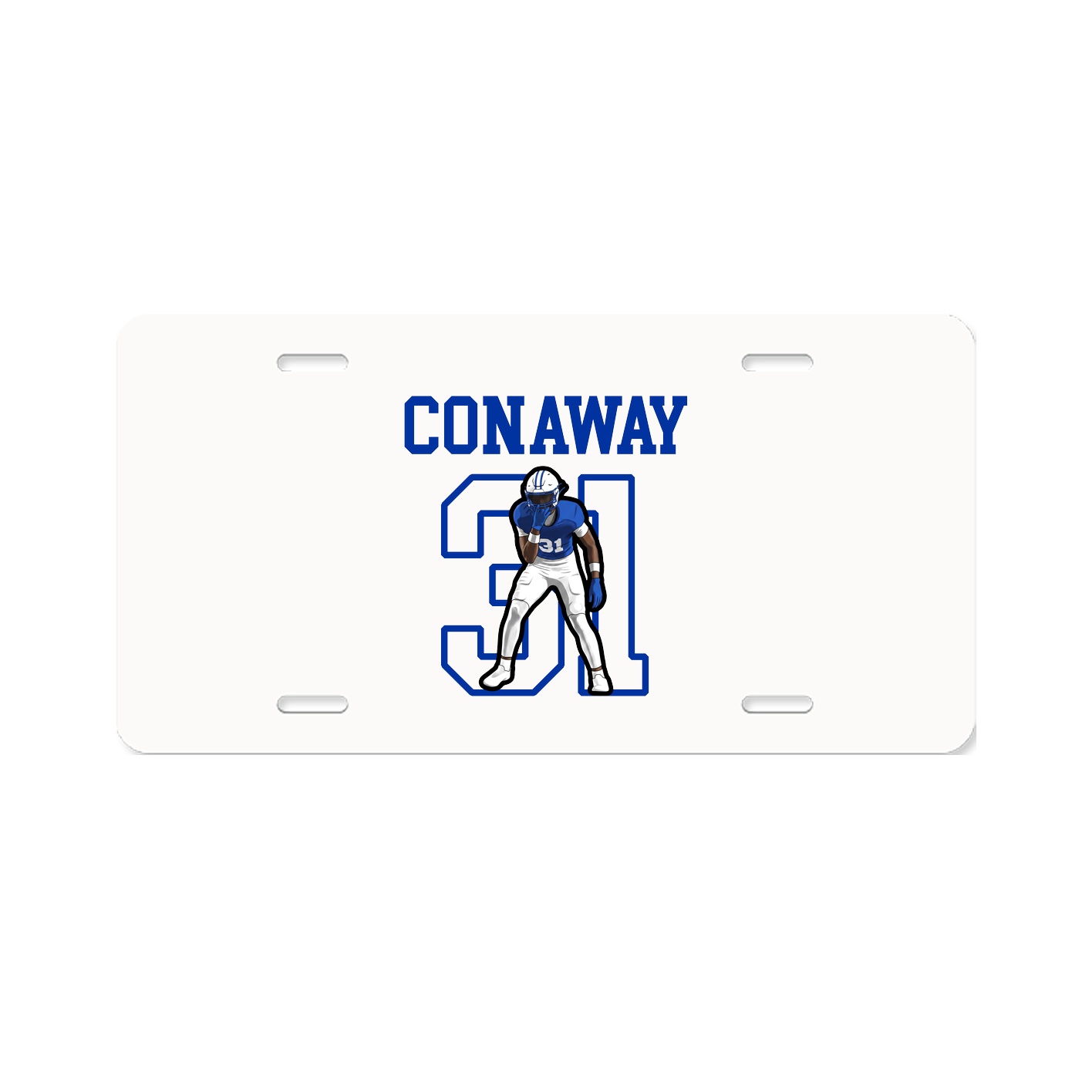 License Plate — Shirsey in Classic