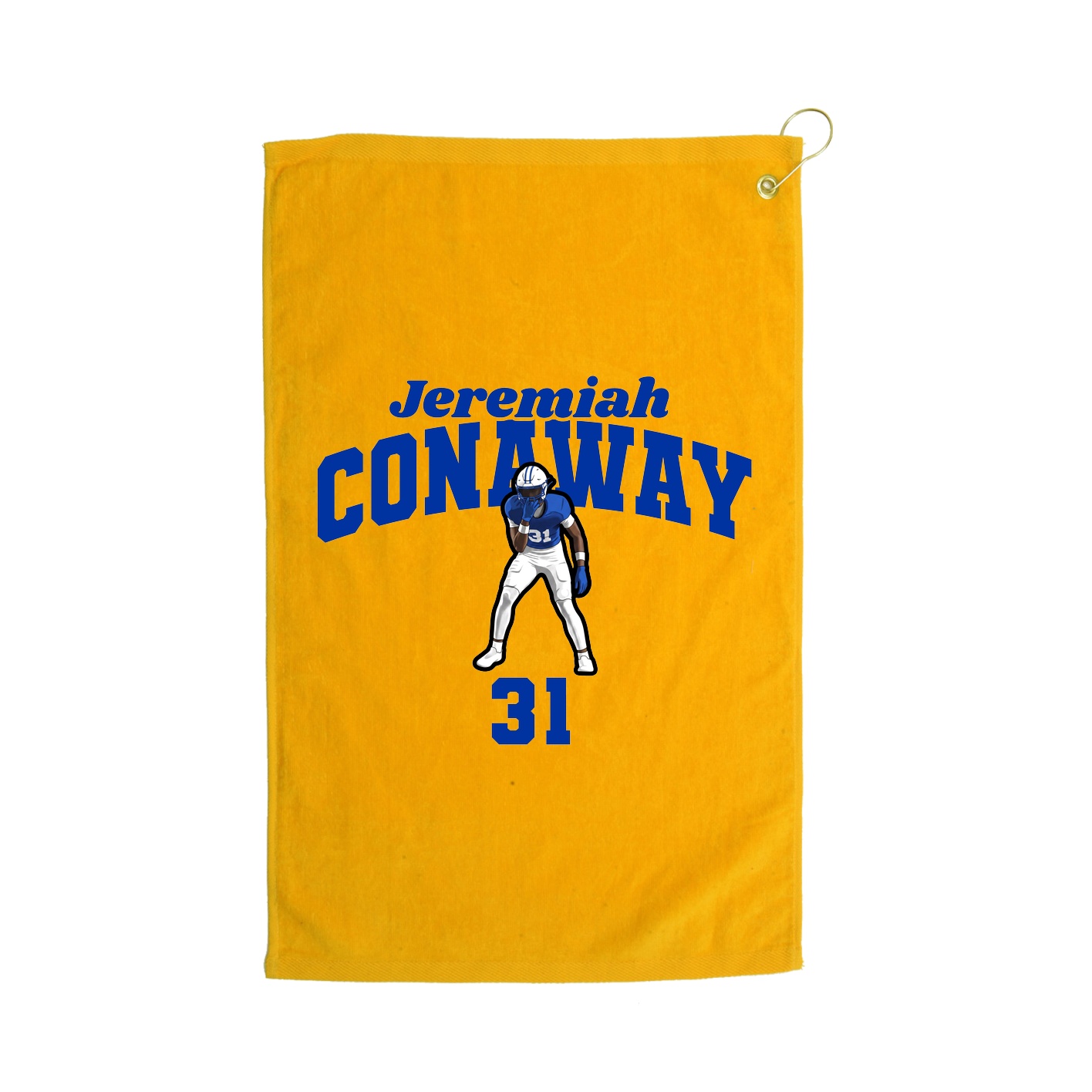 Golf Towel — Signature Arch in Gold