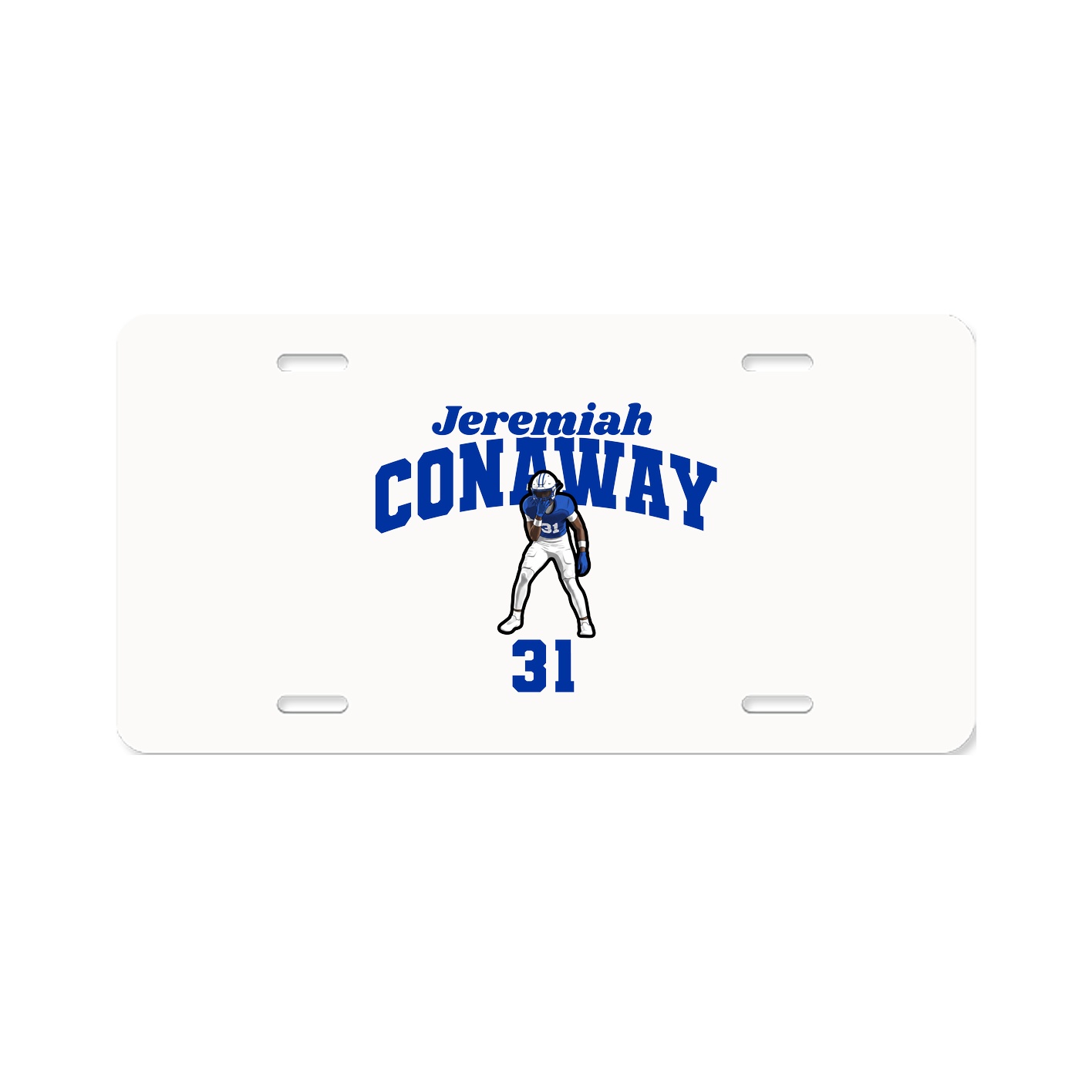 License Plate — Signature Arch in Classic