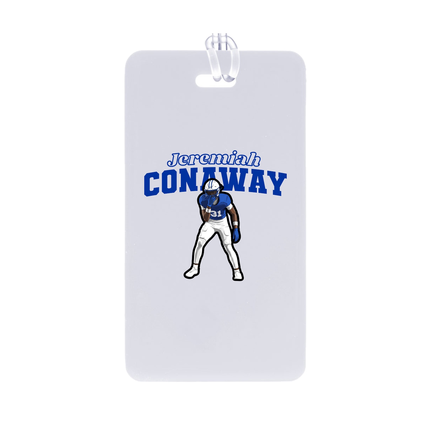 Bag Tag — Name Arch in Classic