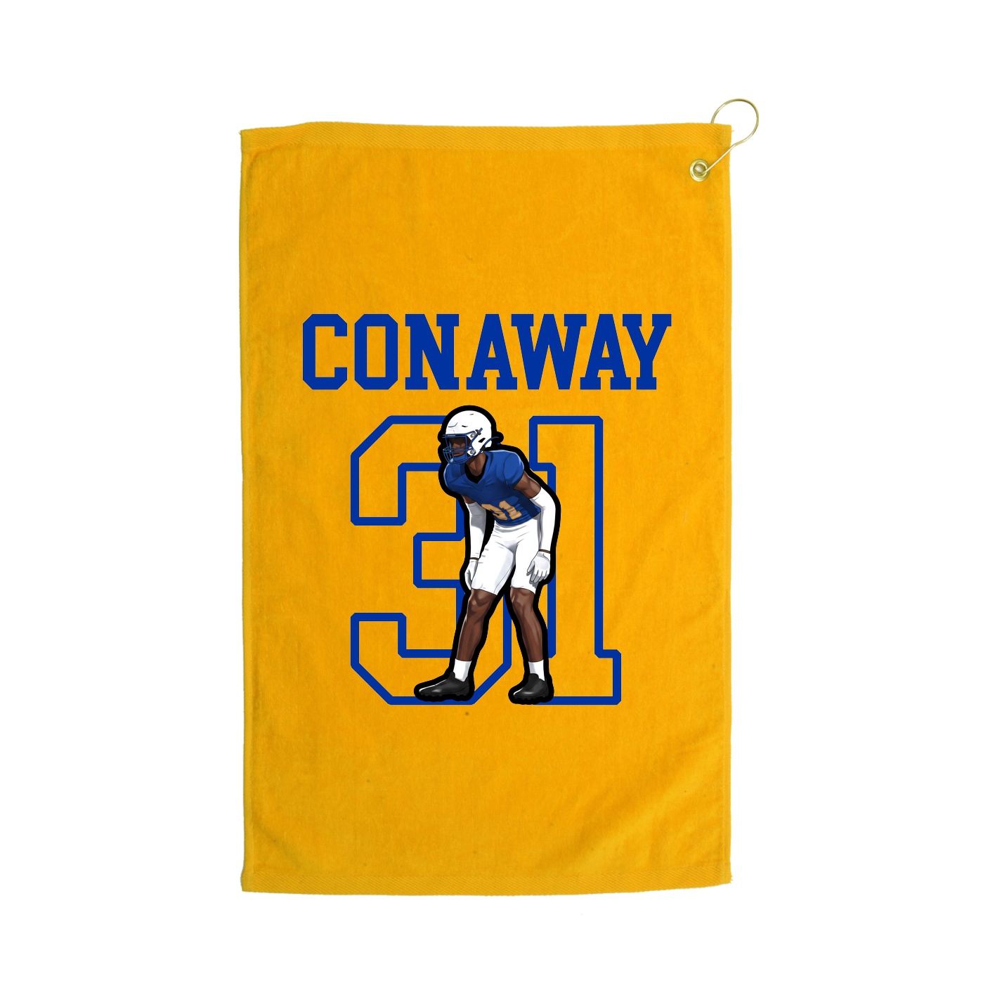 Golf Towel — Shirsey in Gold