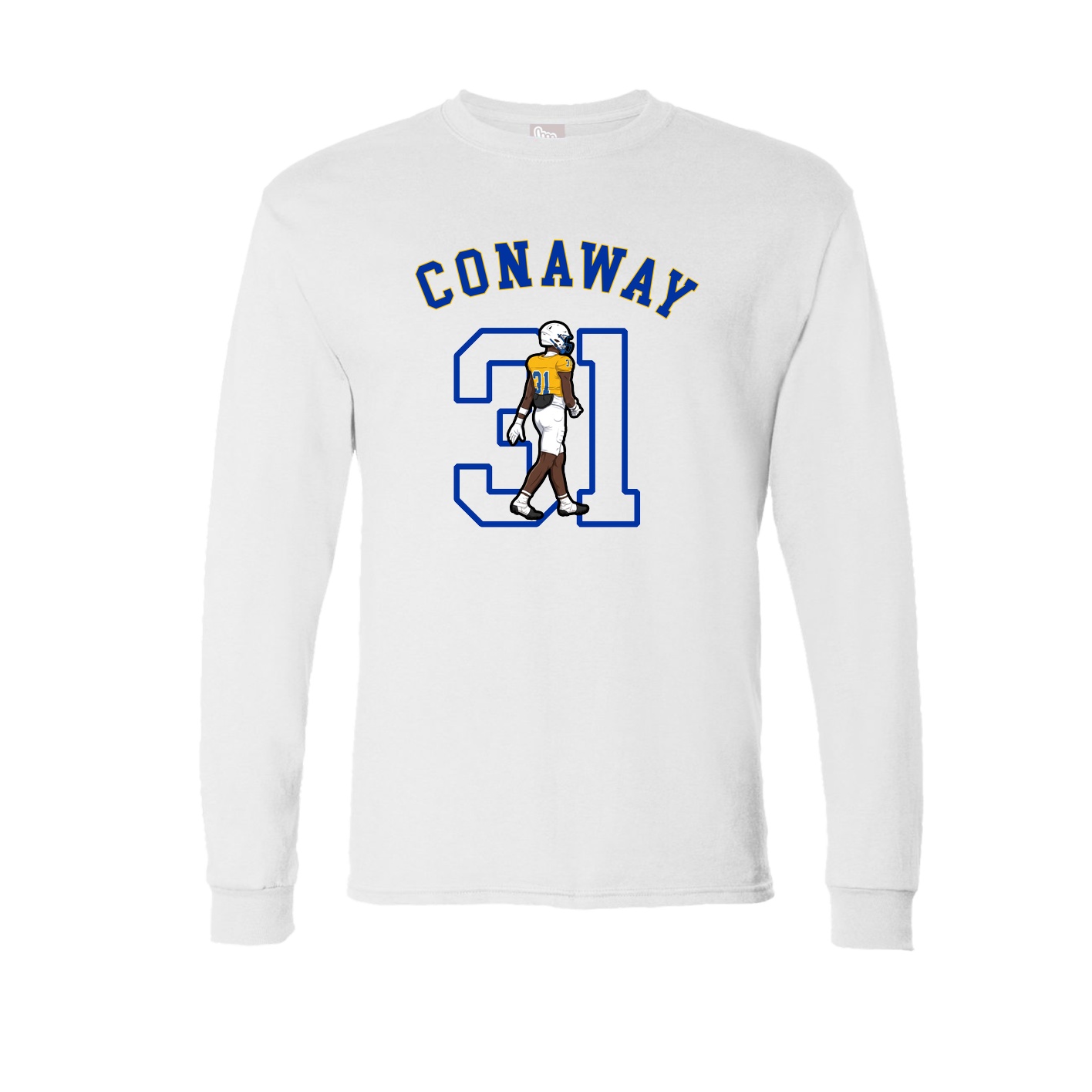 Long Sleeve Tee — Shirsey Arch in White
