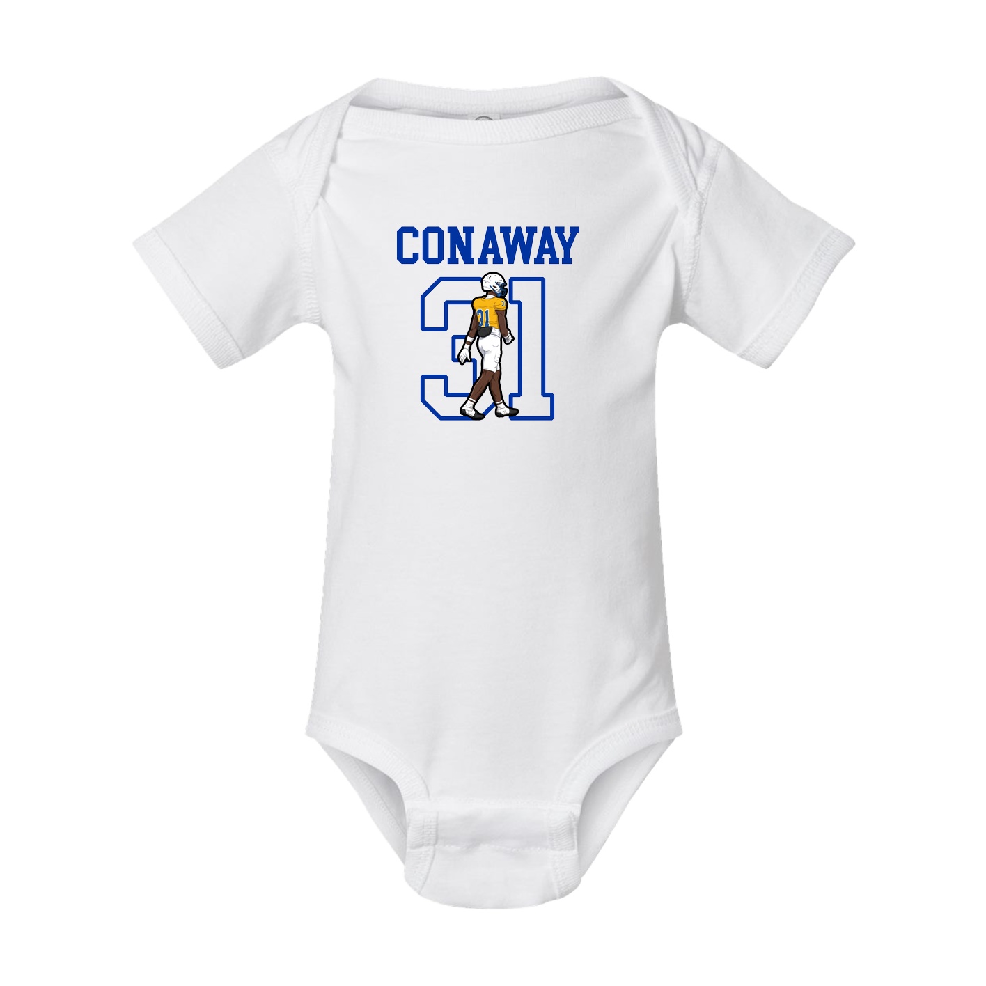 Baby Onesie — Shirsey in White
