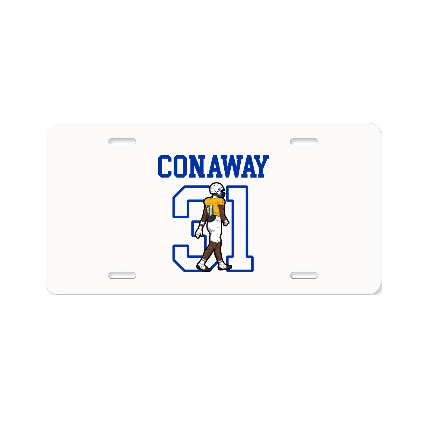 License Plate — Shirsey in Classic