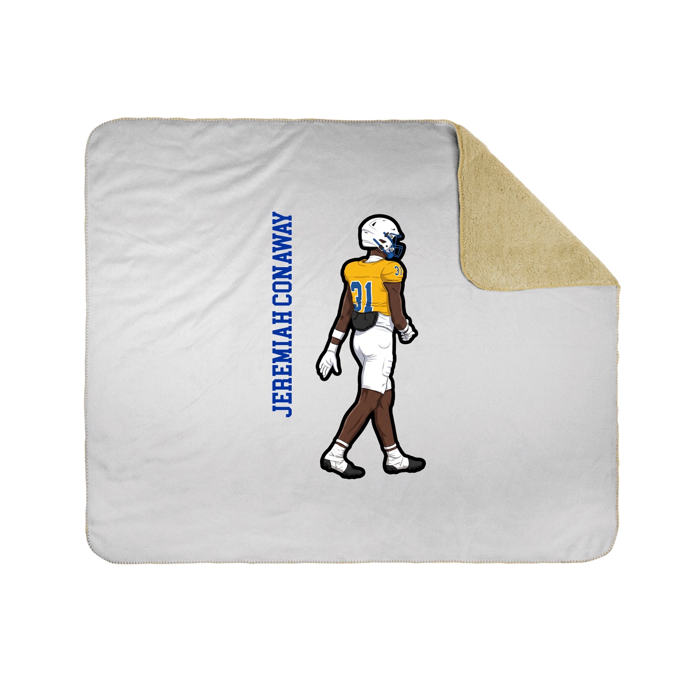 50x60 Sherpa Lined Throw Blanket