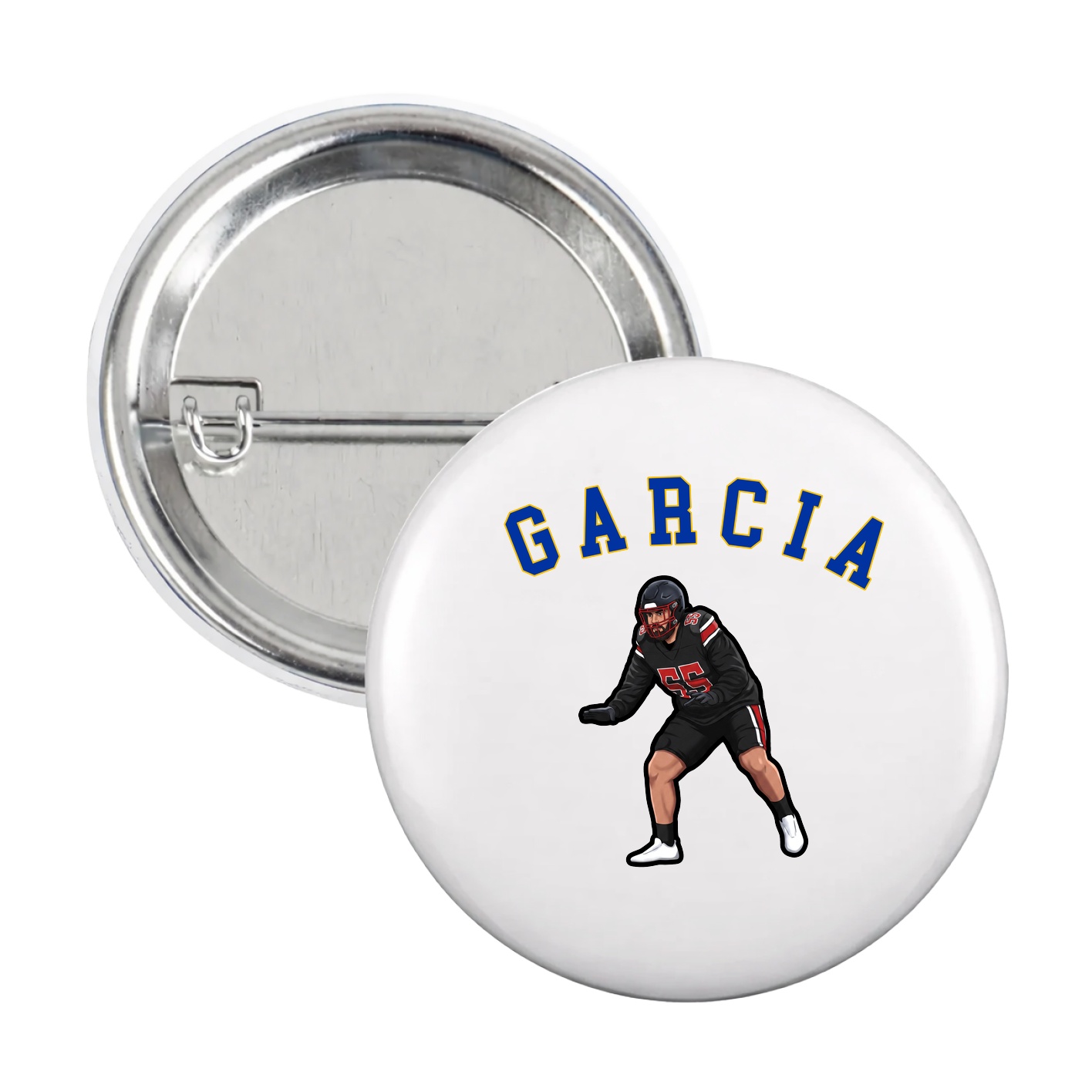 Game Day Button — Shirsey Arch in White