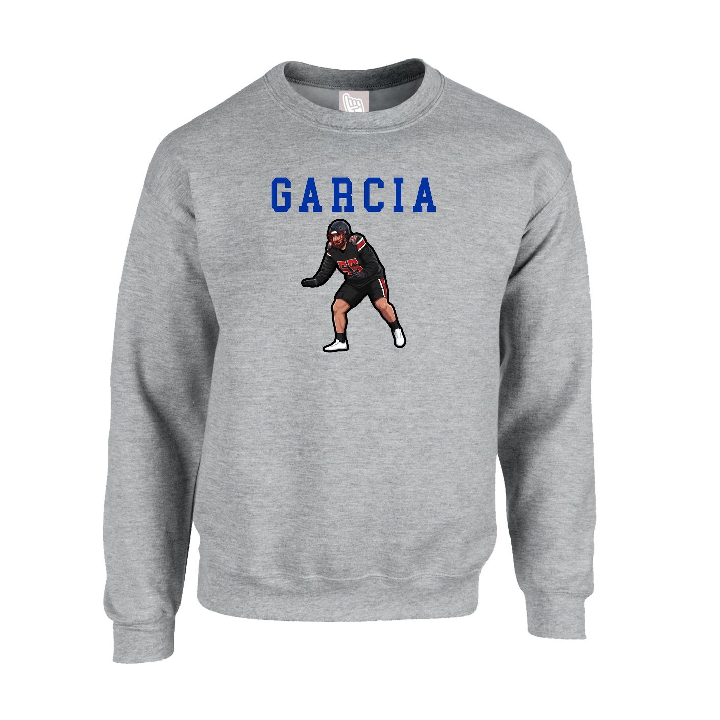 Fleece Crew — Shirsey in Grey