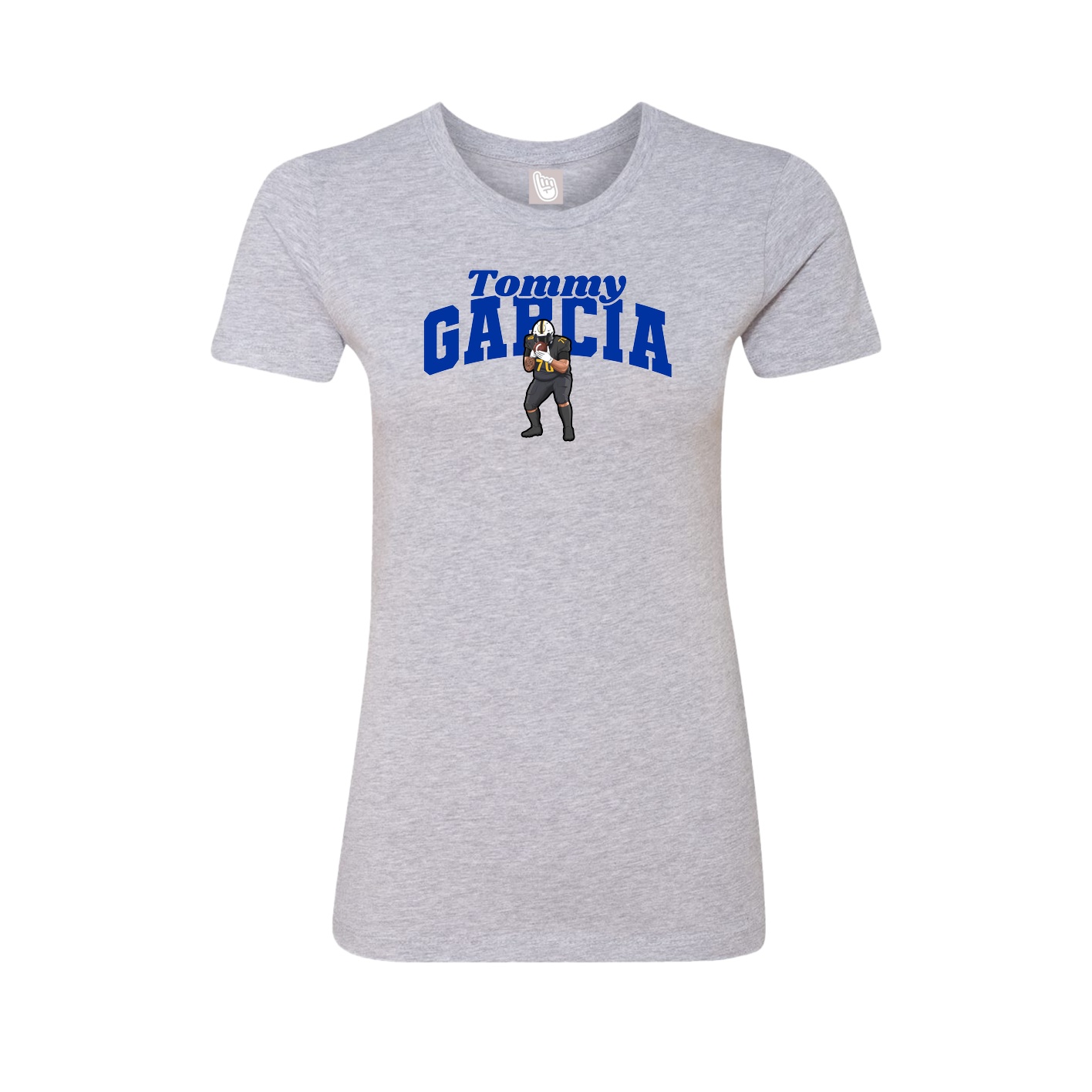 Womens Tee — Signature Arch in Grey