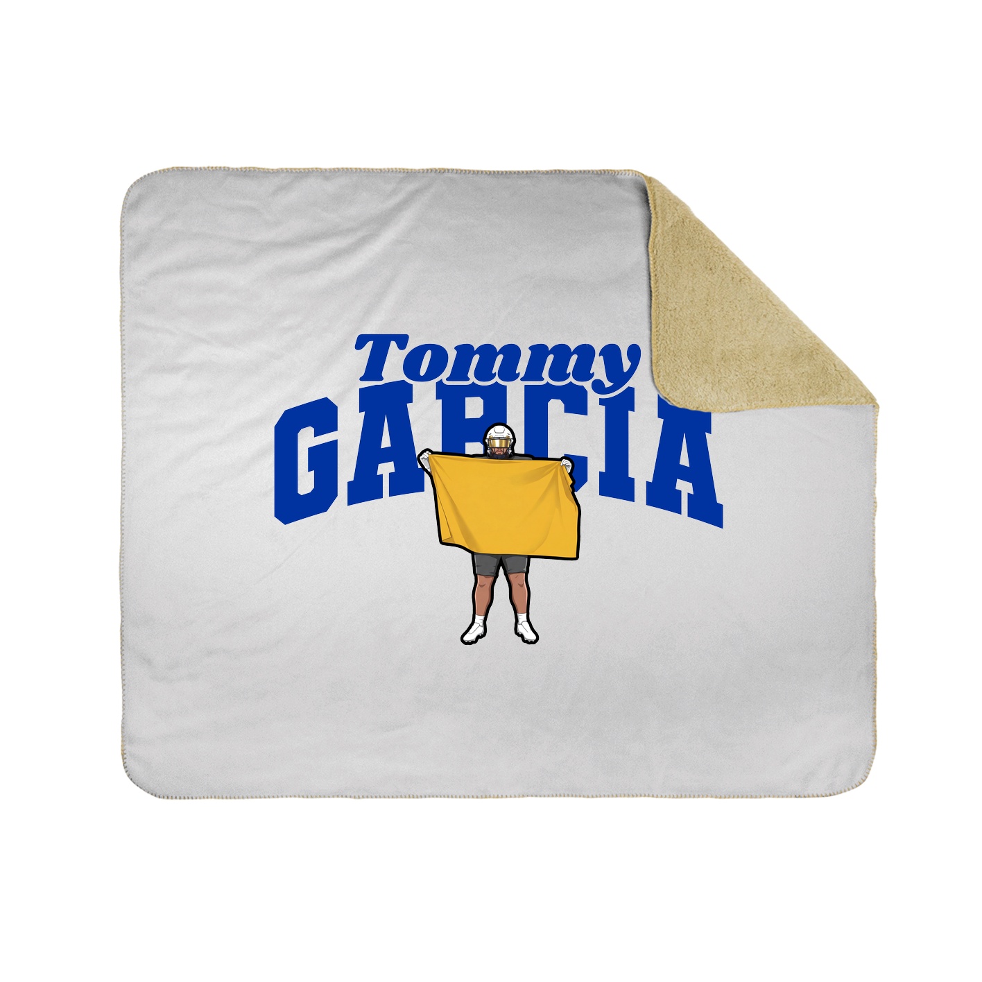 Throw Blanket — Signature Arch in White