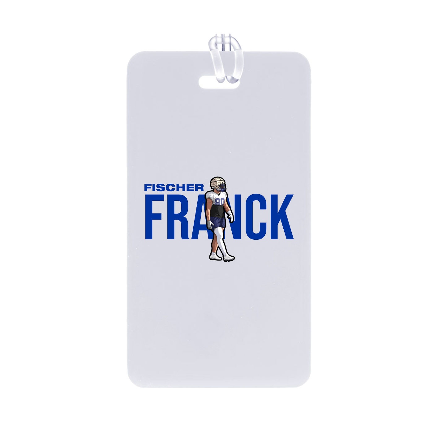 Bag Tag — Player Name in Classic