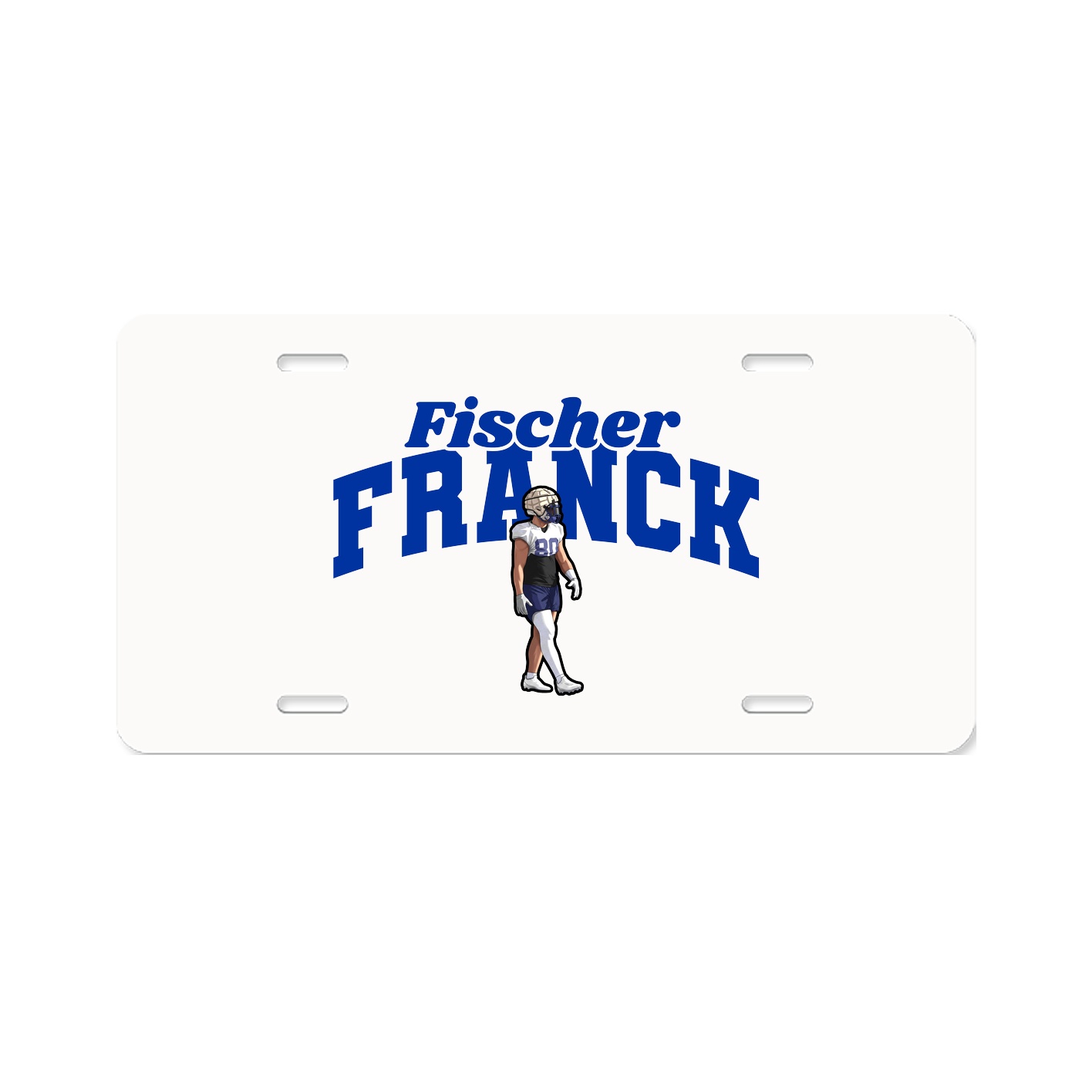 License Plate — Signature Arch in Classic