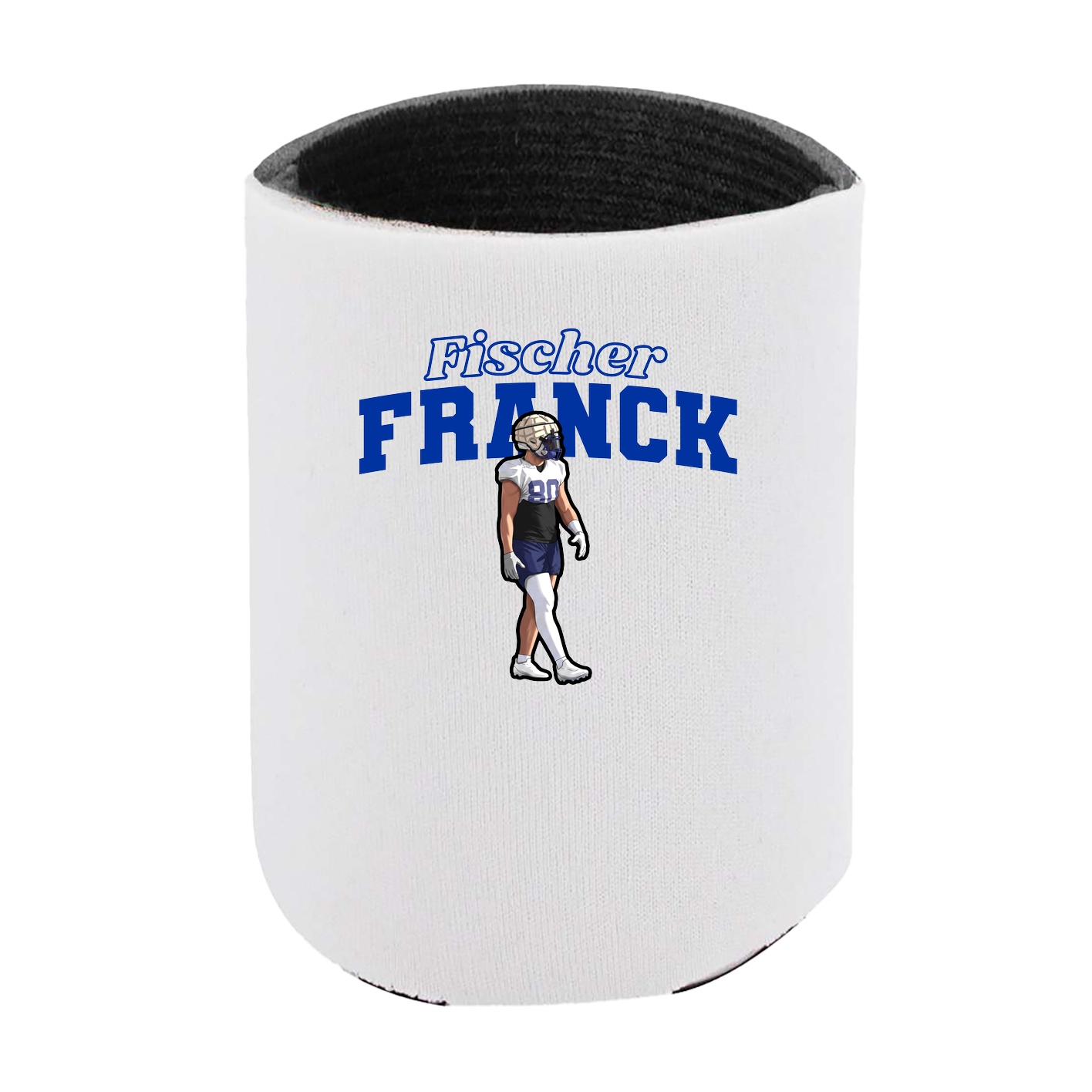 Can Holder — Name Arch in White