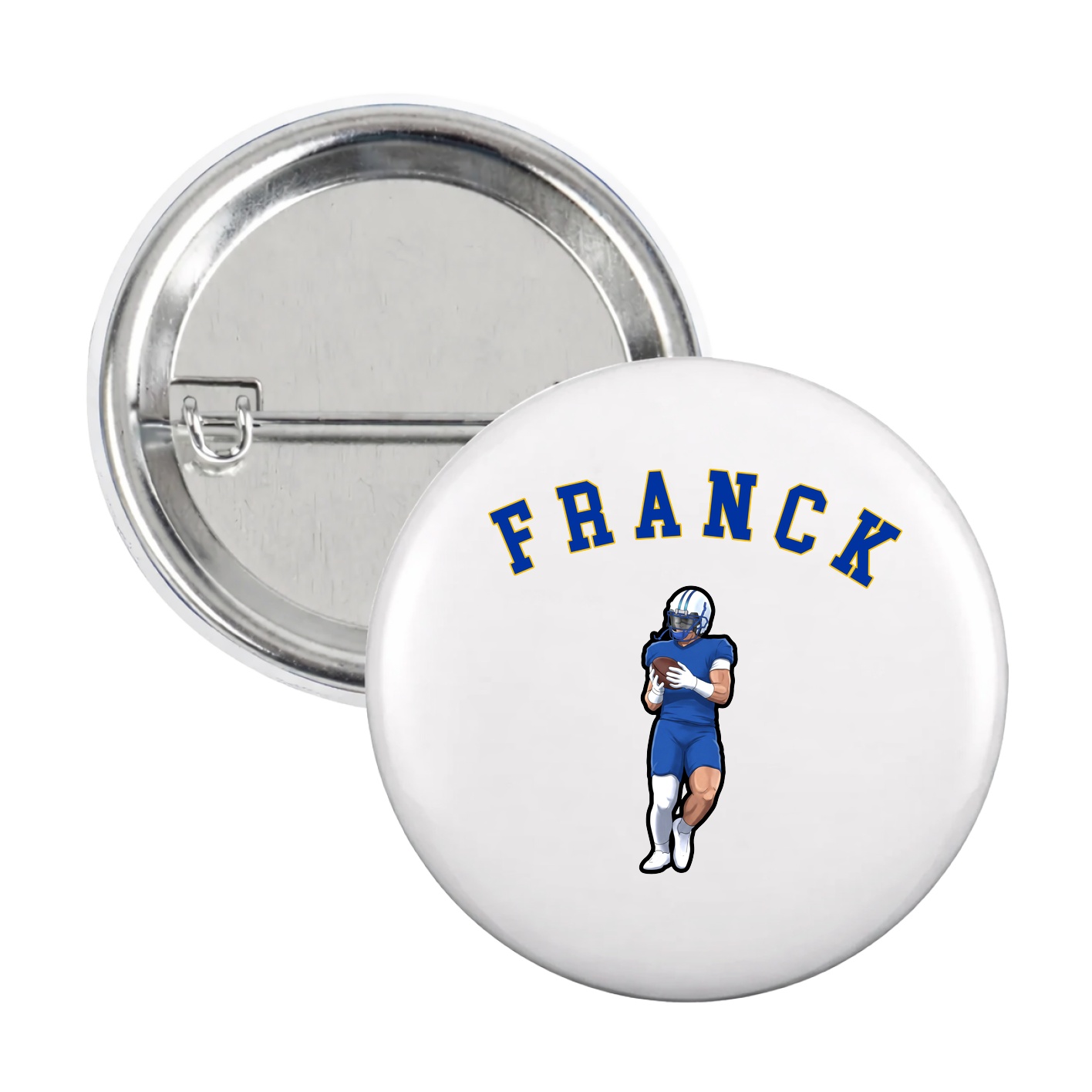 Game Day Button — Shirsey Arch in White