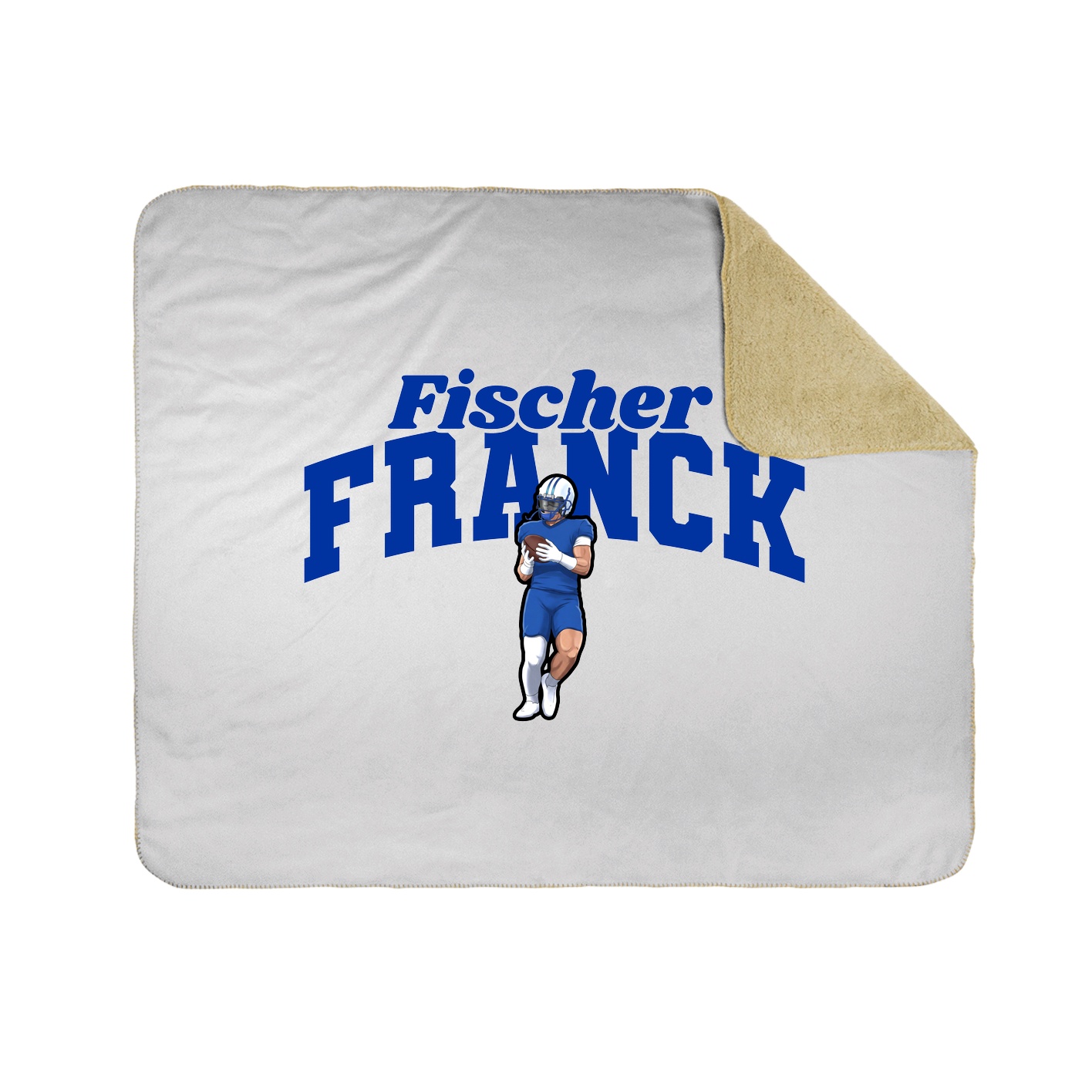 Throw Blanket — Signature Arch in White