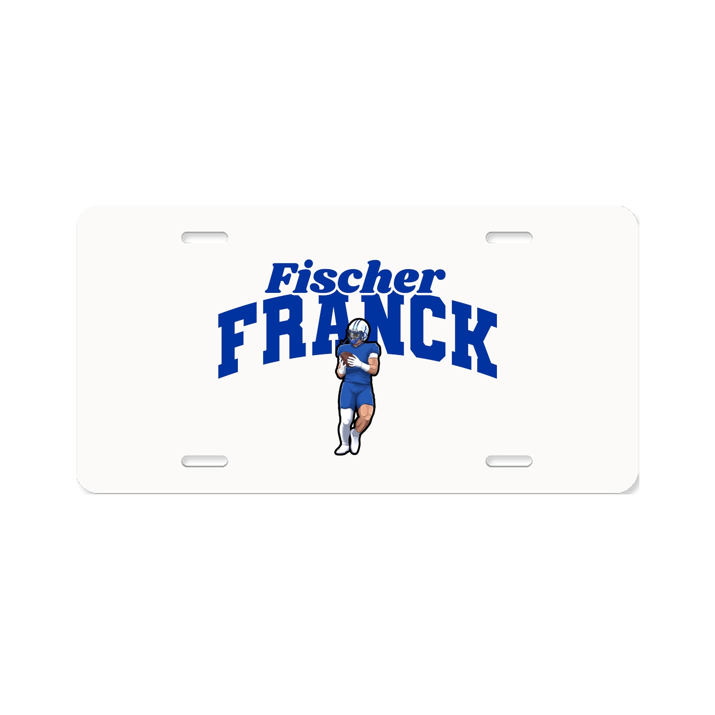 License Plate — Signature Arch in Classic