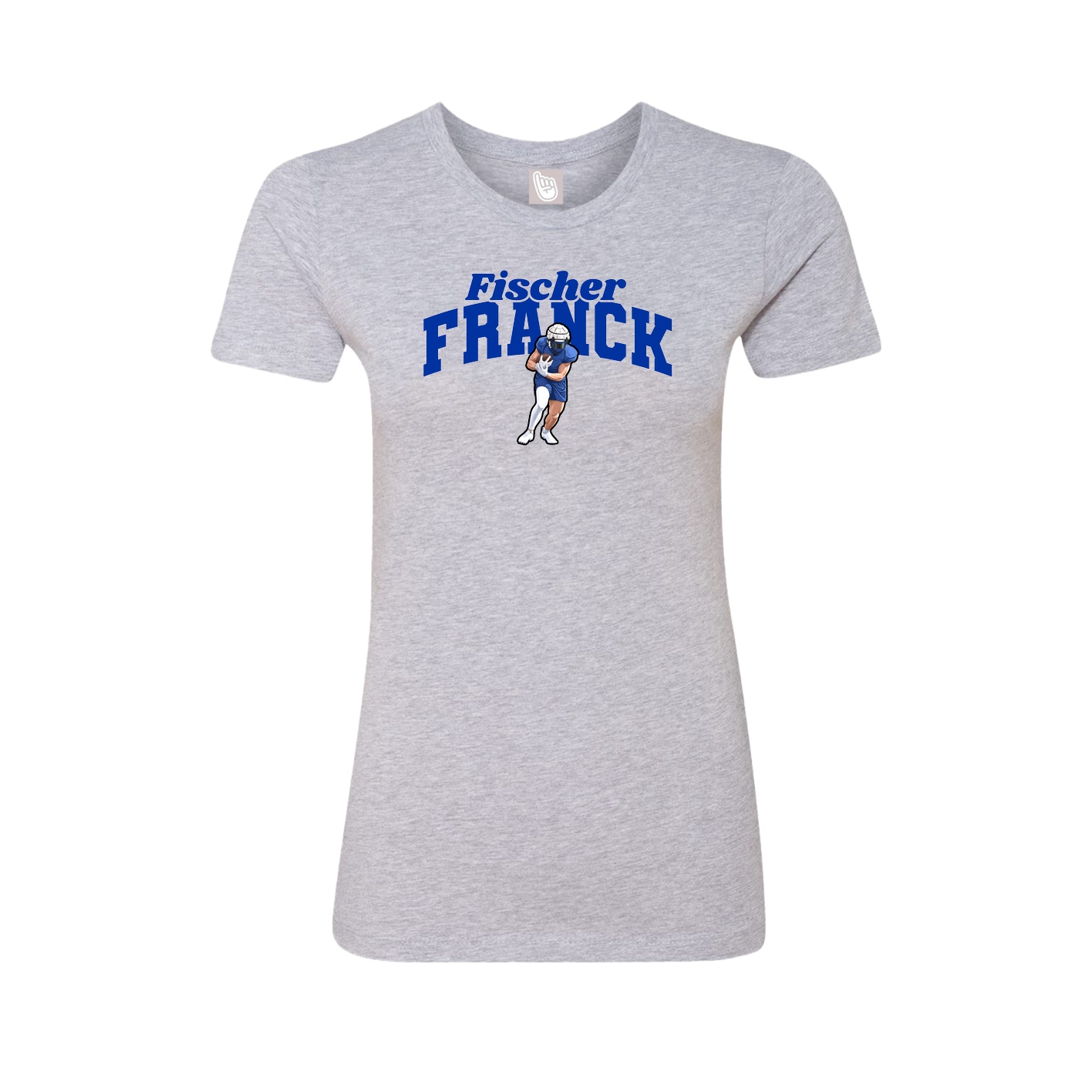 Womens Tee — Signature Arch in Grey