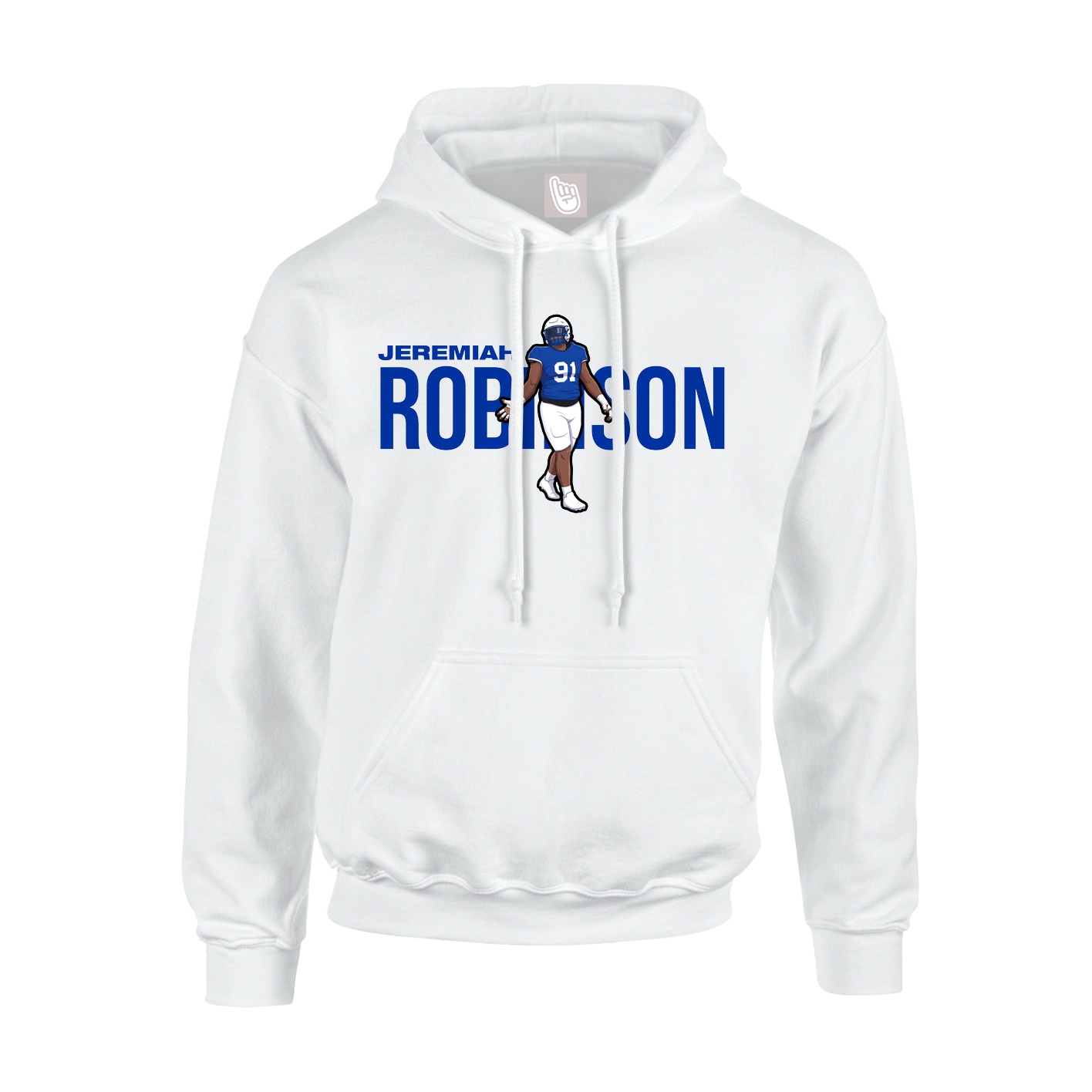 Hoodie — Player Name in White