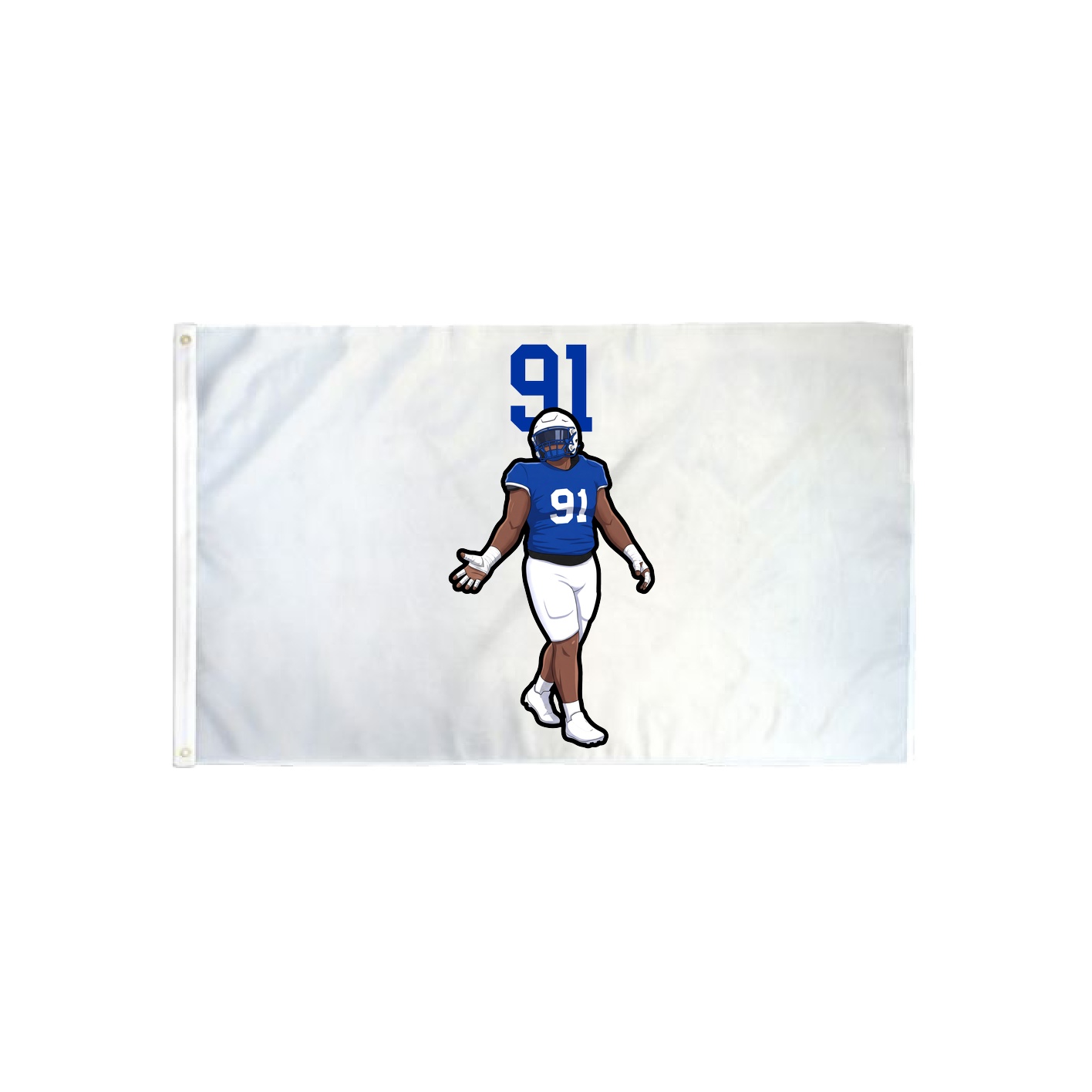 3x5 Flag — Number Top in Classic