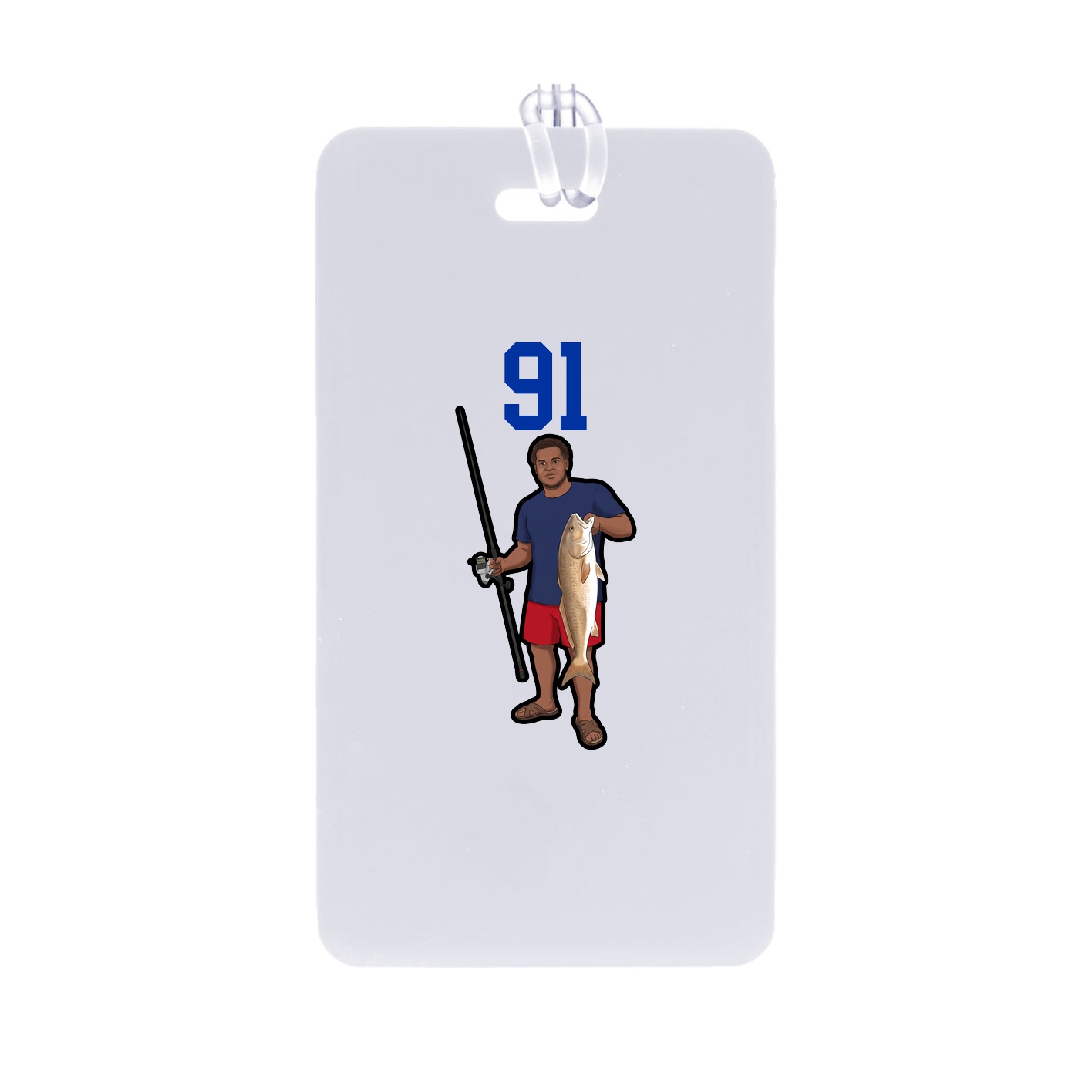 Bag Tag — Number Top in Classic