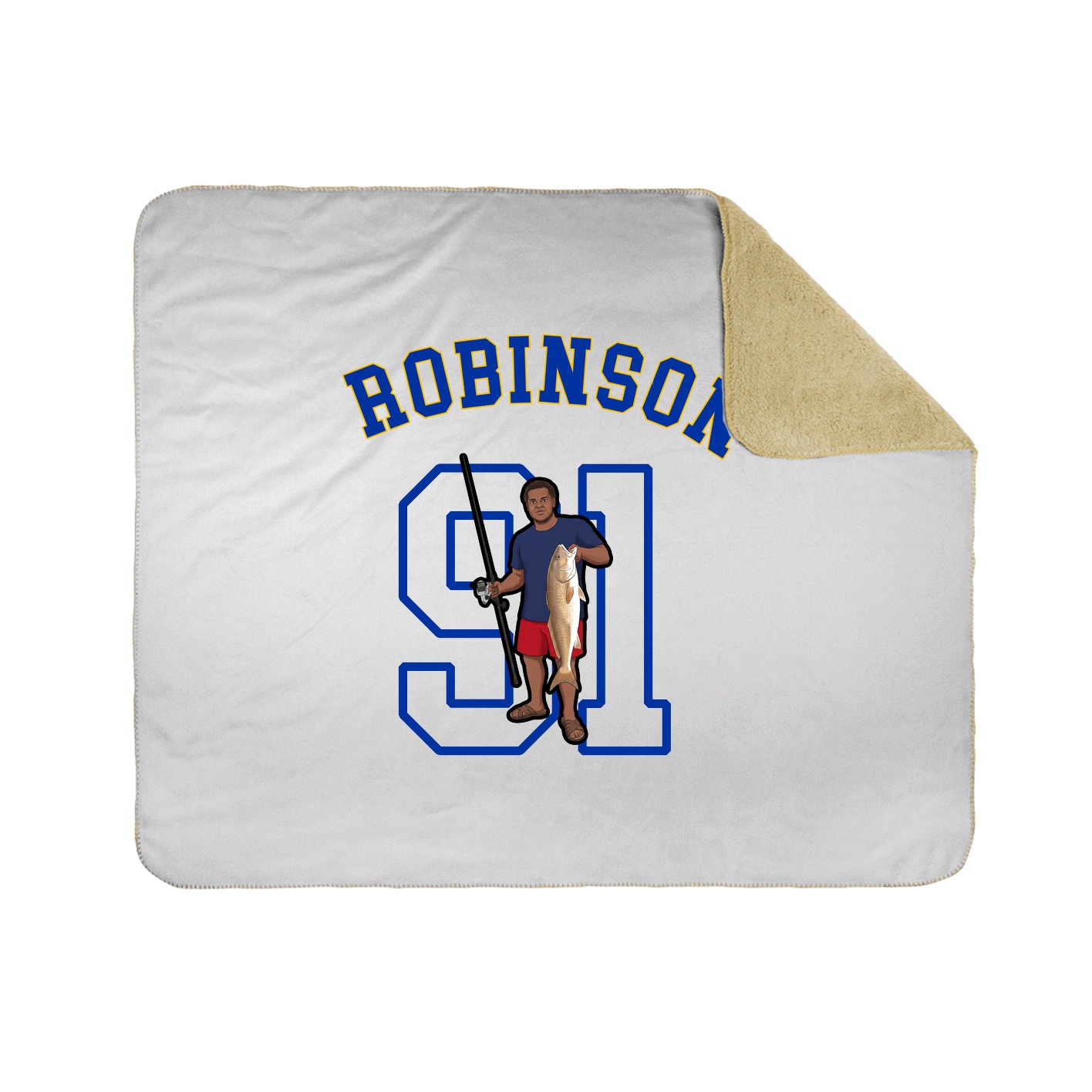 Throw Blanket — Shirsey Arch in White