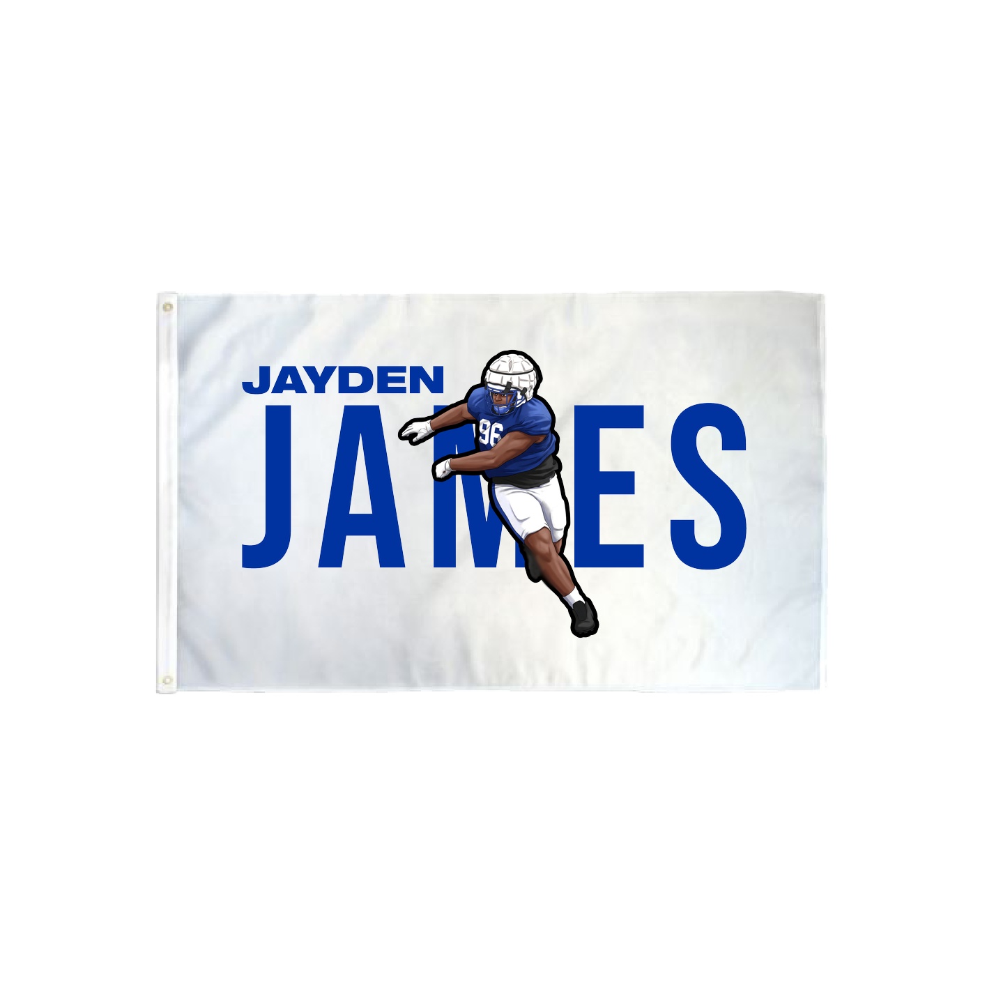 3x5 Flag — Player Name in Classic