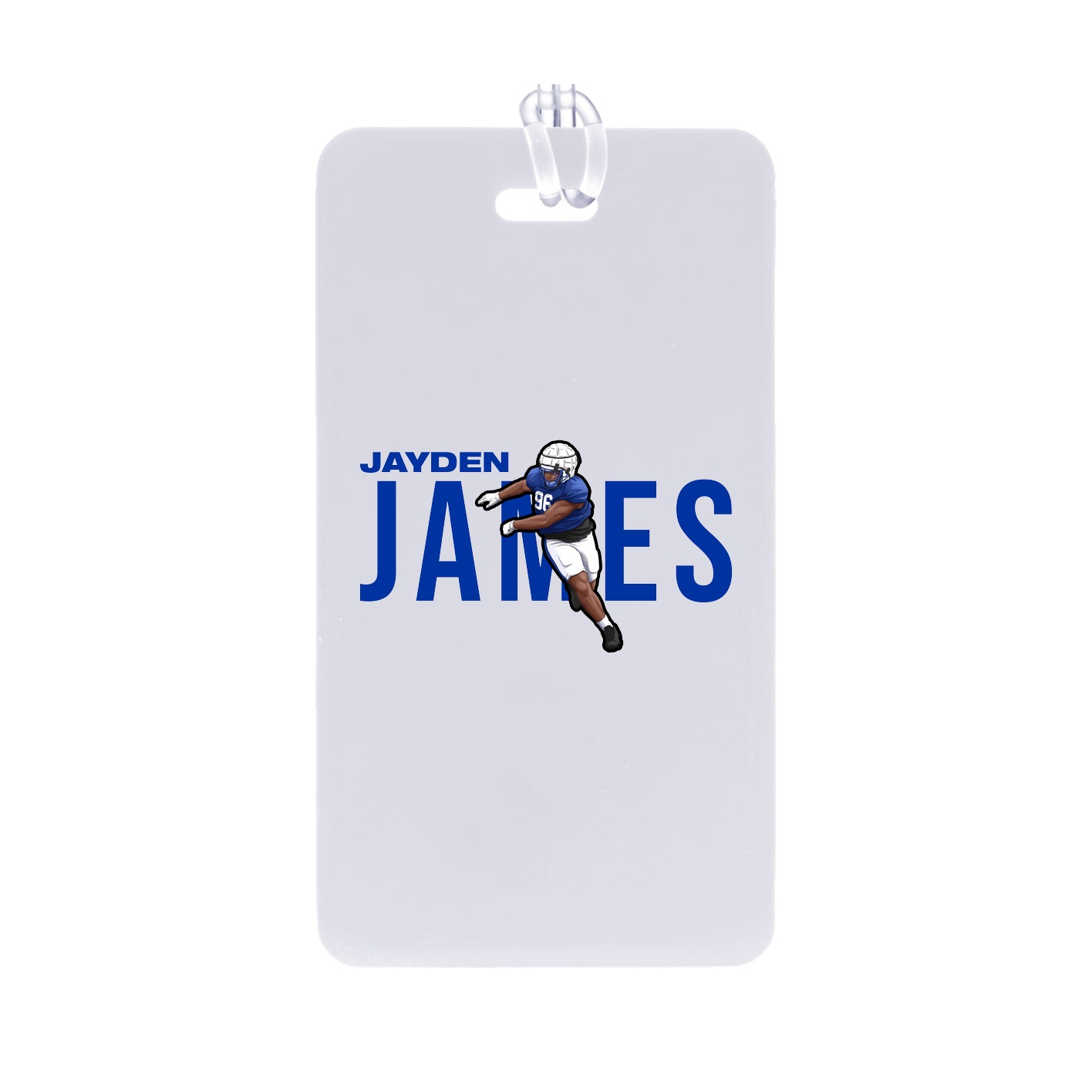 Bag Tag — Player Name in Classic