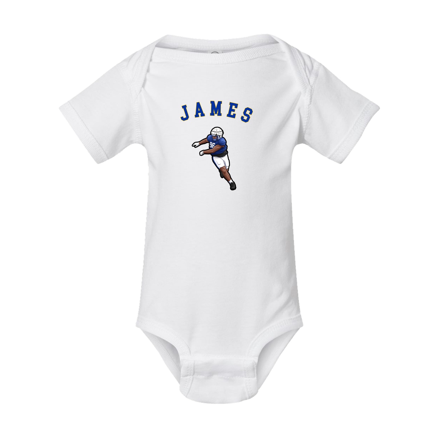 Baby Onesie — Shirsey Arch in White