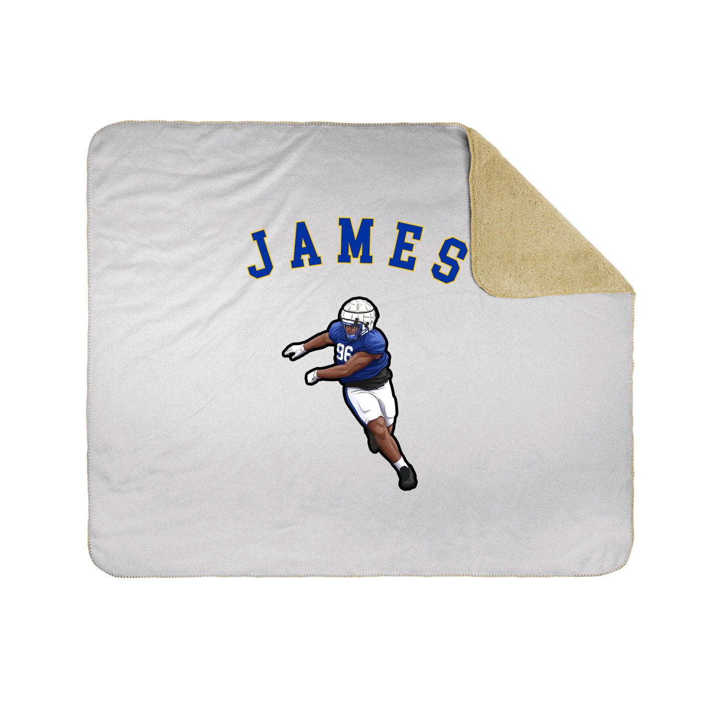 Throw Blanket — Shirsey Arch in White
