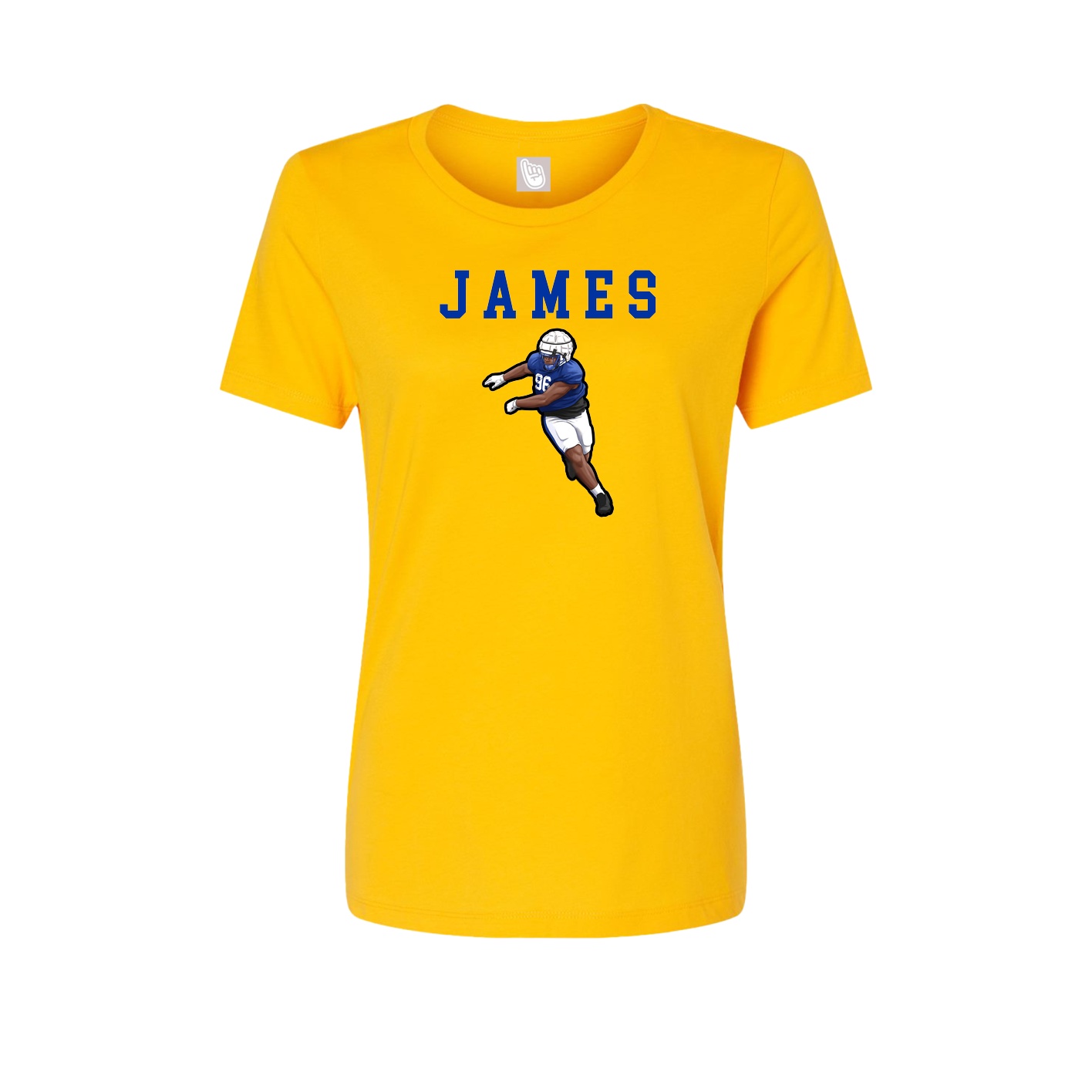 Fitted Women's Tee — Shirsey in Gold